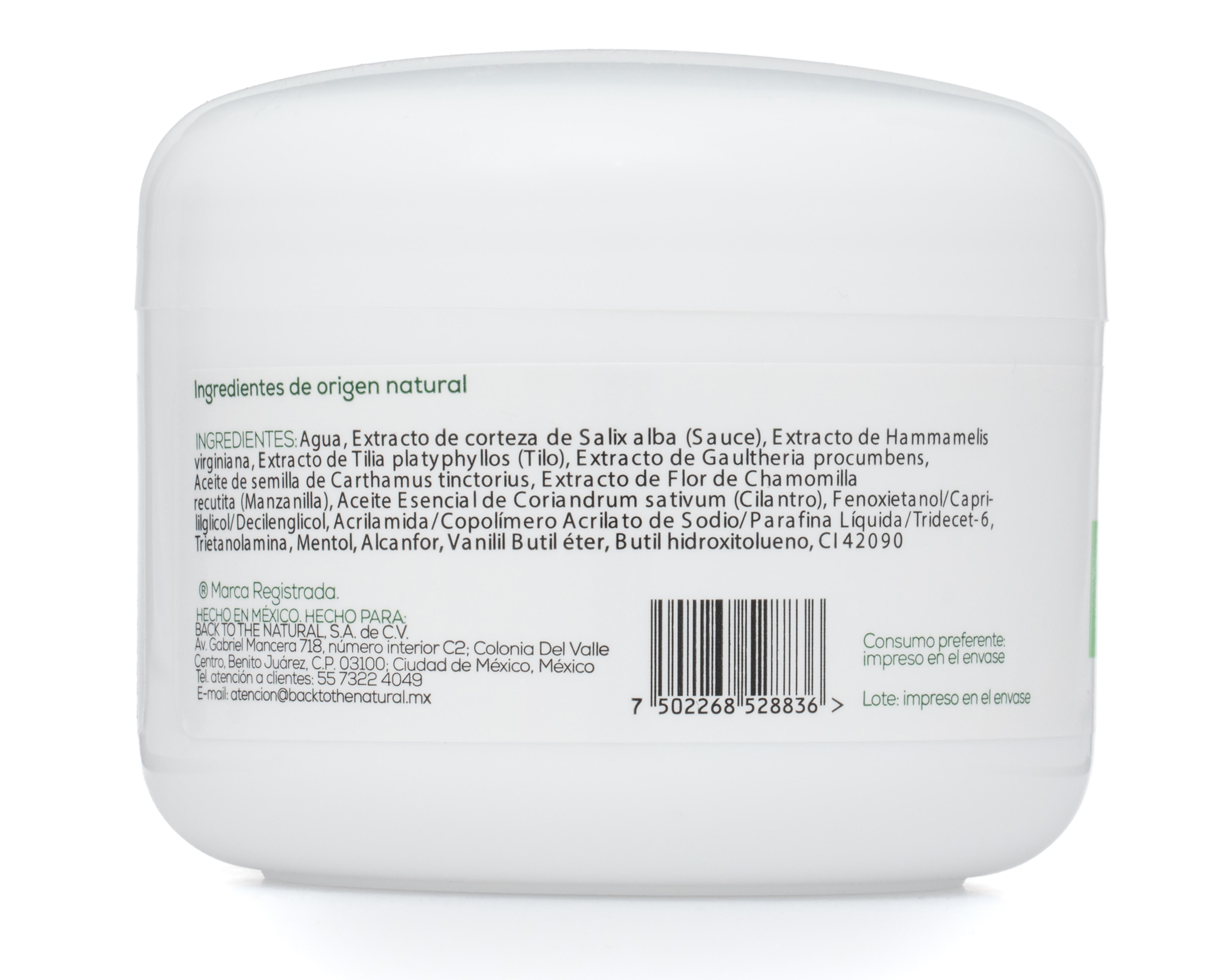 Foto 4 pulgar | Bálsamo Herbal Corporal Inova Green Marvel 250 g