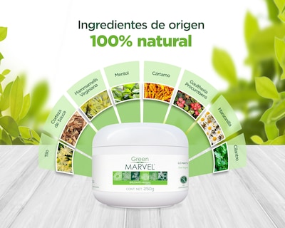 Foto 5 | Bálsamo Herbal Corporal Inova Green Marvel 250 g