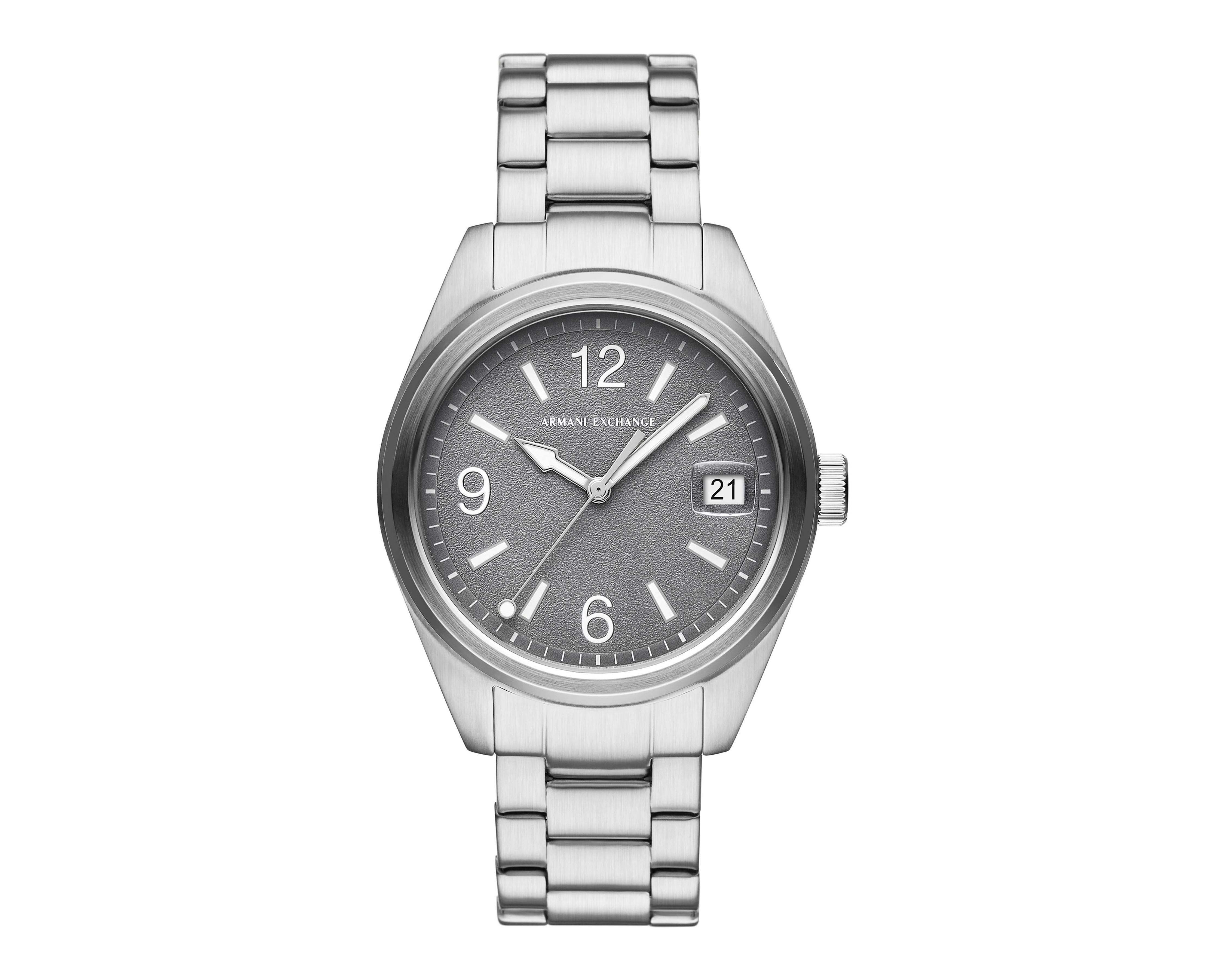 Reloj para Hombre Armani Exchange Plateado Kilian $3,189