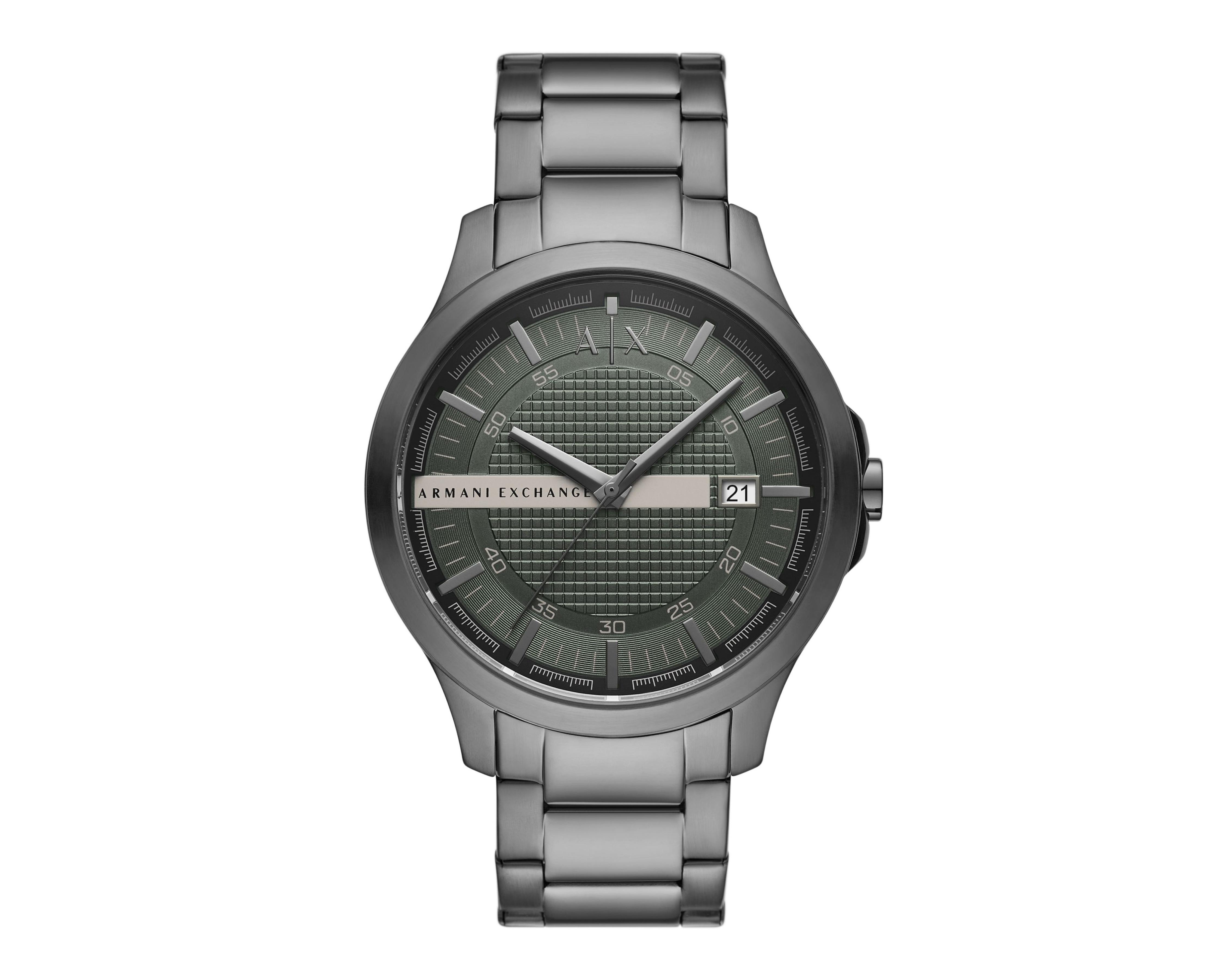 Foto 2 pulgar | Reloj para Hombre Armani Exchange Gunmetal Hampton