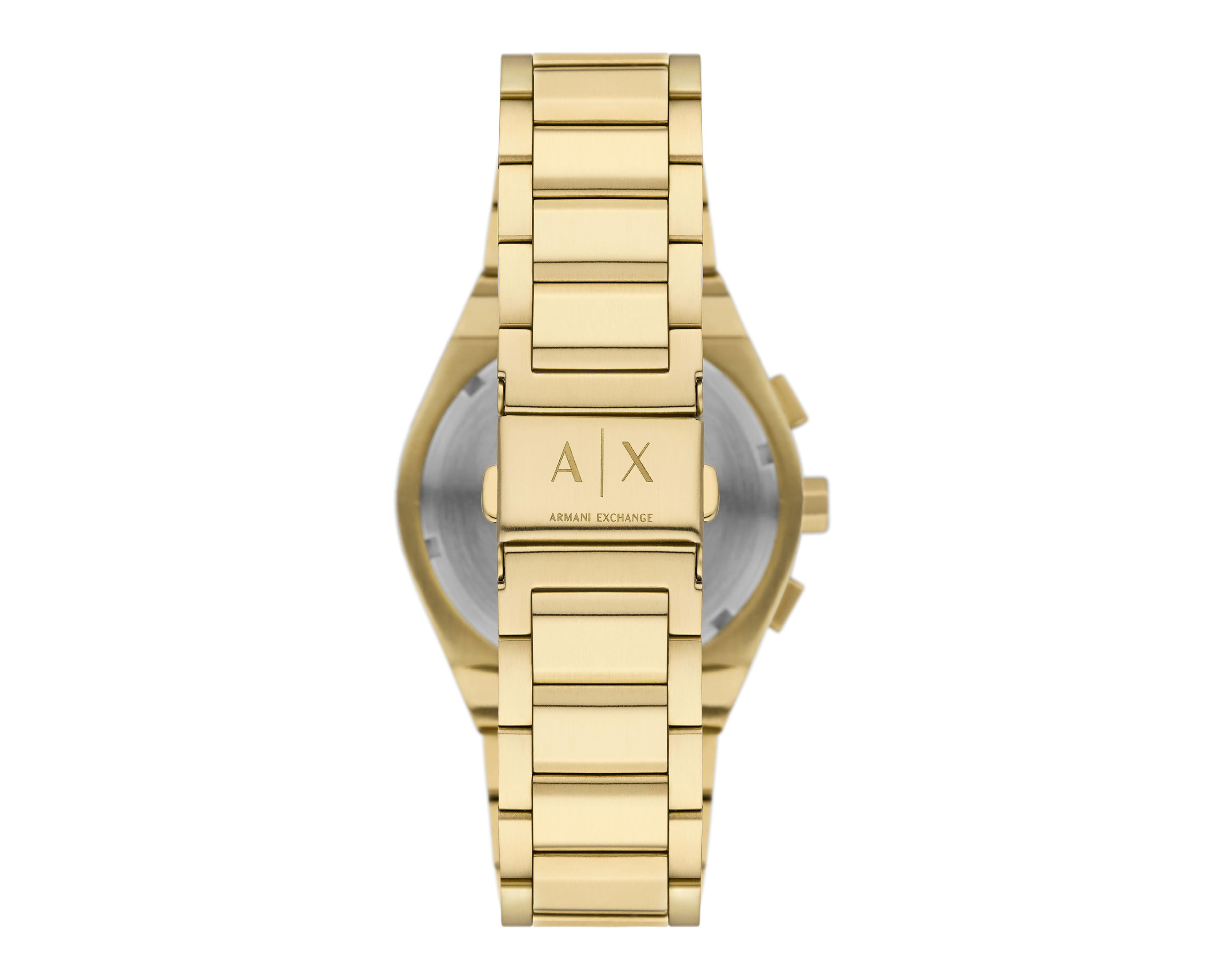 Foto 4 pulgar | Reloj para Hombre Armani Exchange Dorado Rafael