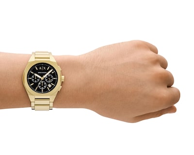 Foto 5 | Reloj para Hombre Armani Exchange Dorado Rafael