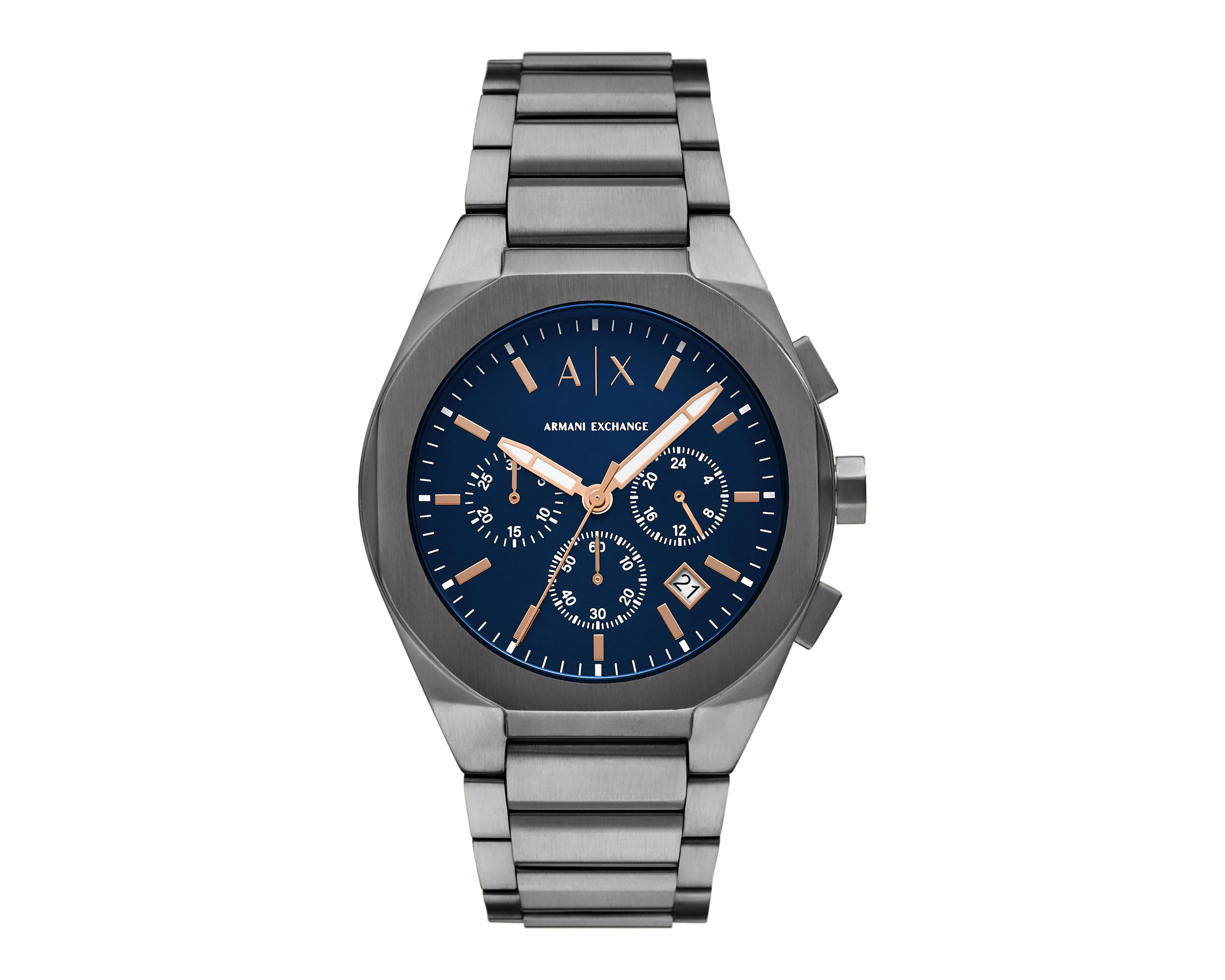 Foto 1 | Reloj para Hombre Armani Exchange Gunmetal Rafael