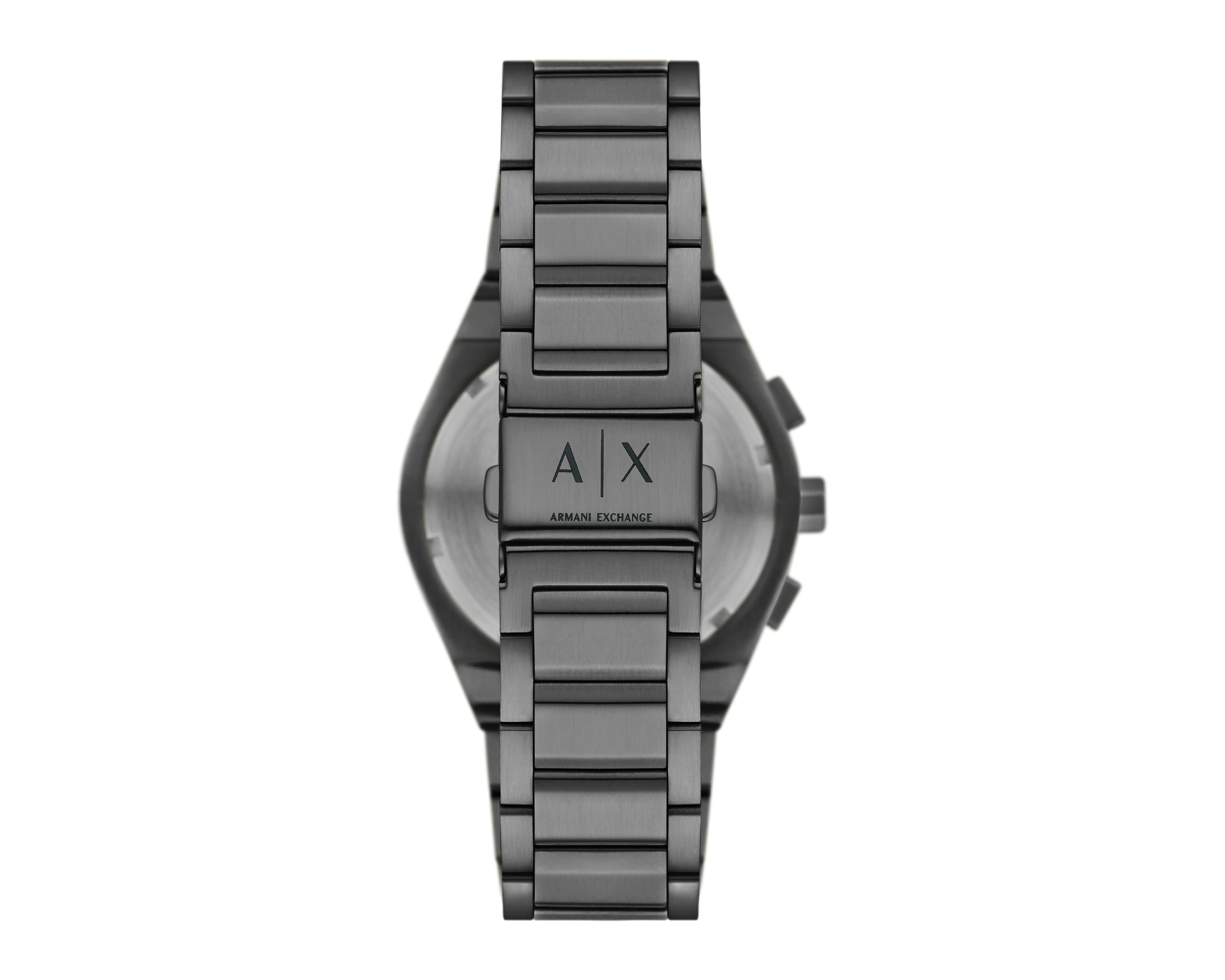 Foto 4 pulgar | Reloj para Hombre Armani Exchange Gunmetal Rafael