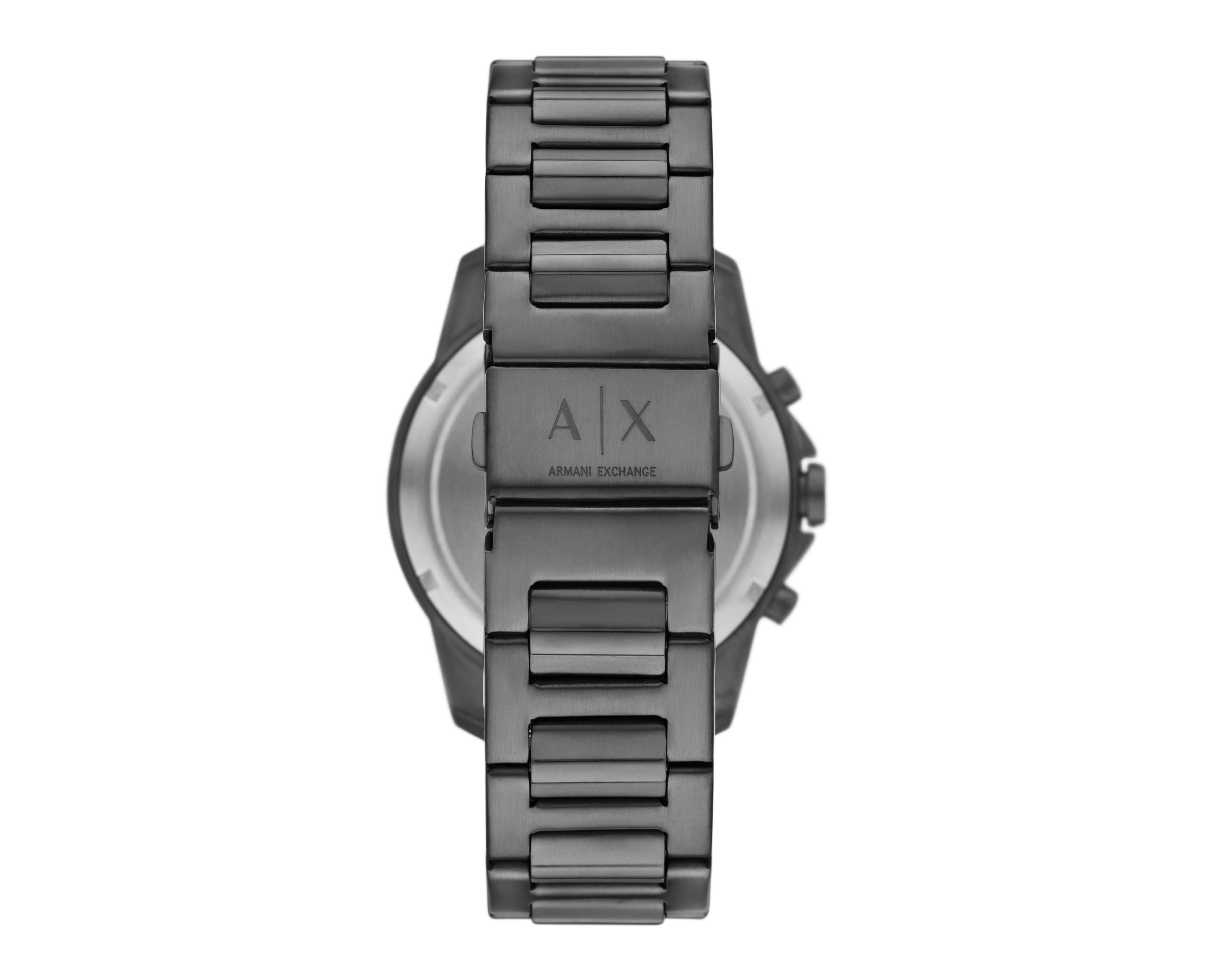 Foto 4 pulgar | Reloj para Hombre Armani Exchange Gunmetal Banks