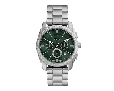 Foto 1 | Reloj para Hombre Fossil Plateado FS6079