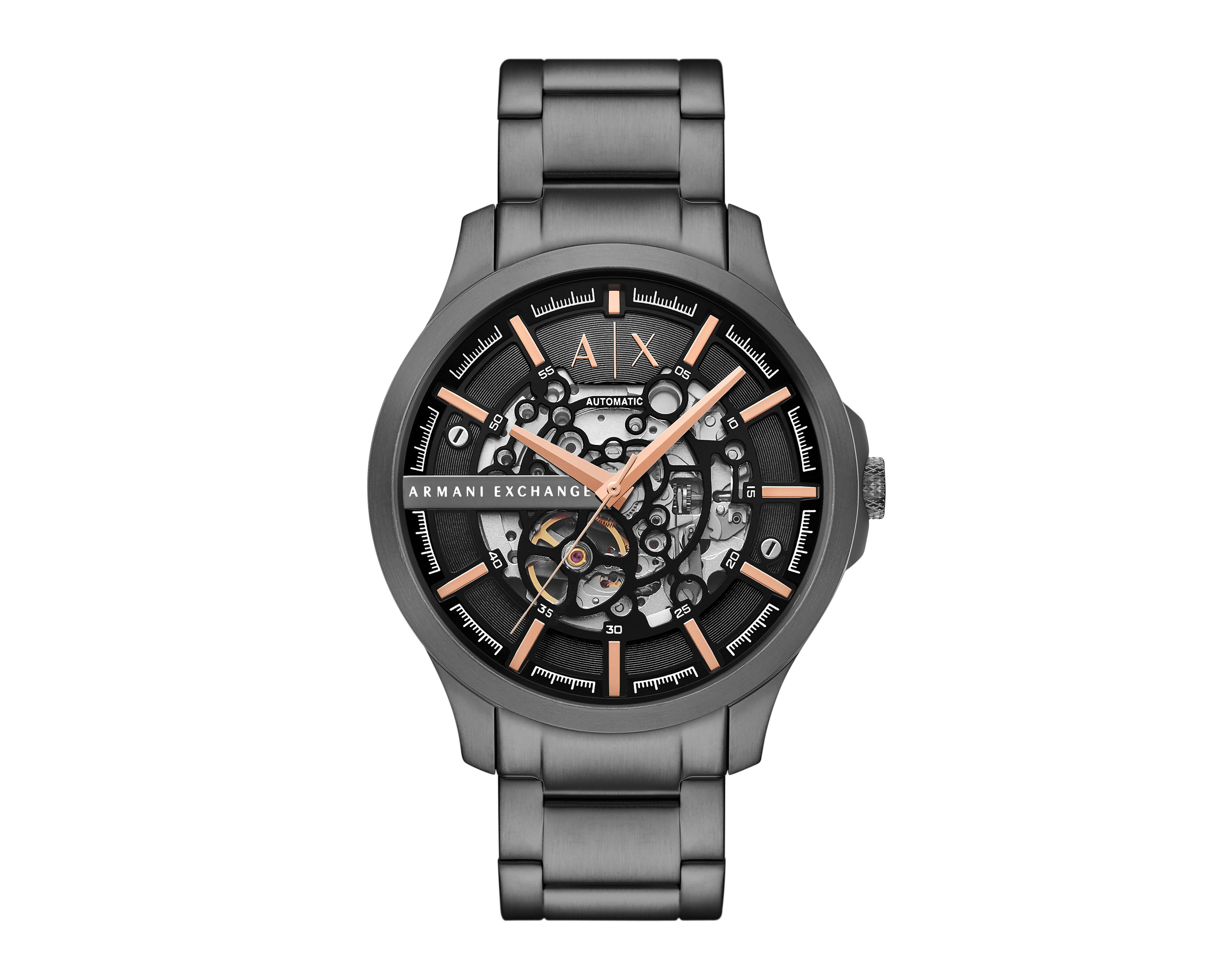 Foto 2 pulgar | Reloj para Hombre Armani Exchange Gunmetal Hampton