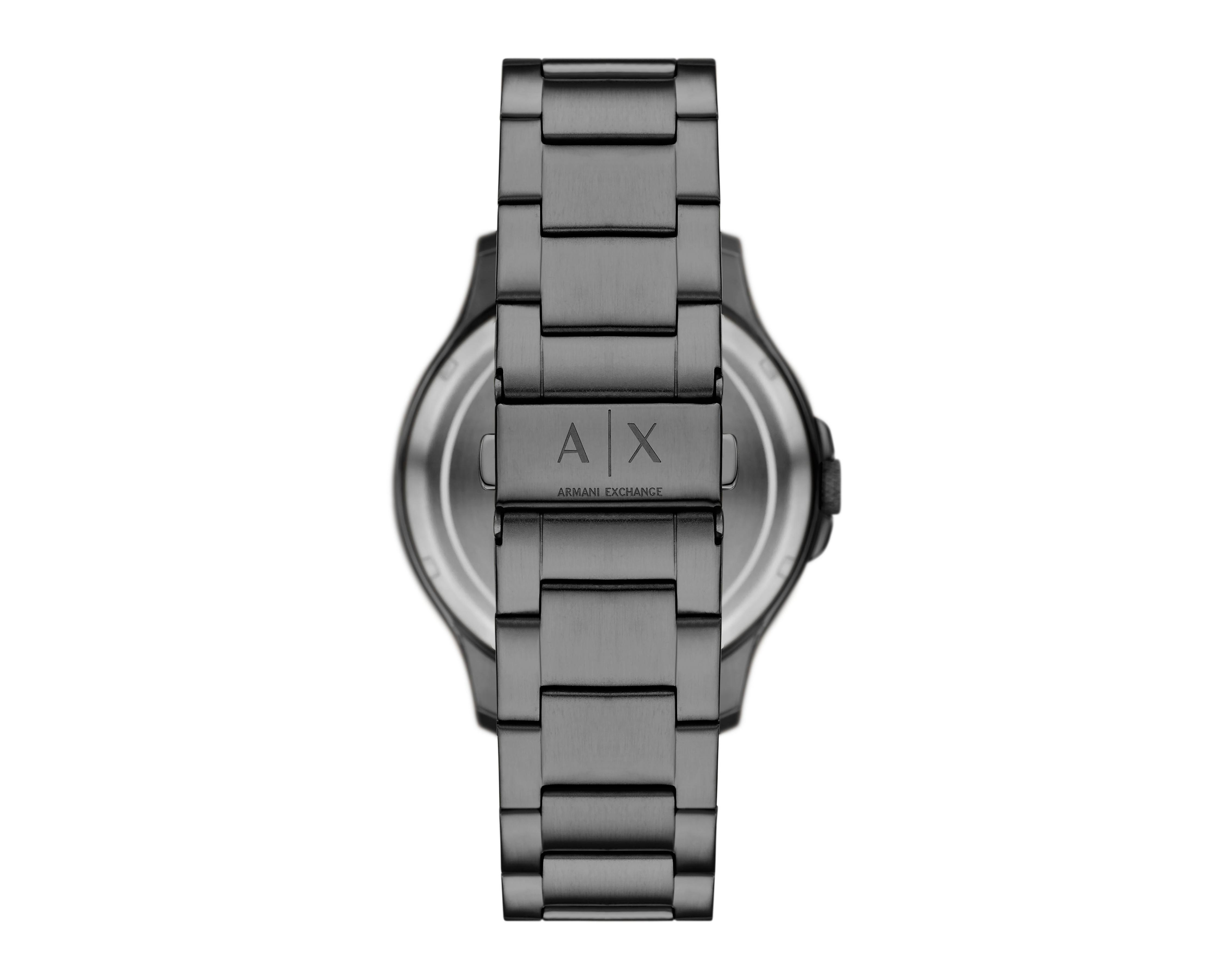 Foto 4 pulgar | Reloj para Hombre Armani Exchange Gunmetal Hampton