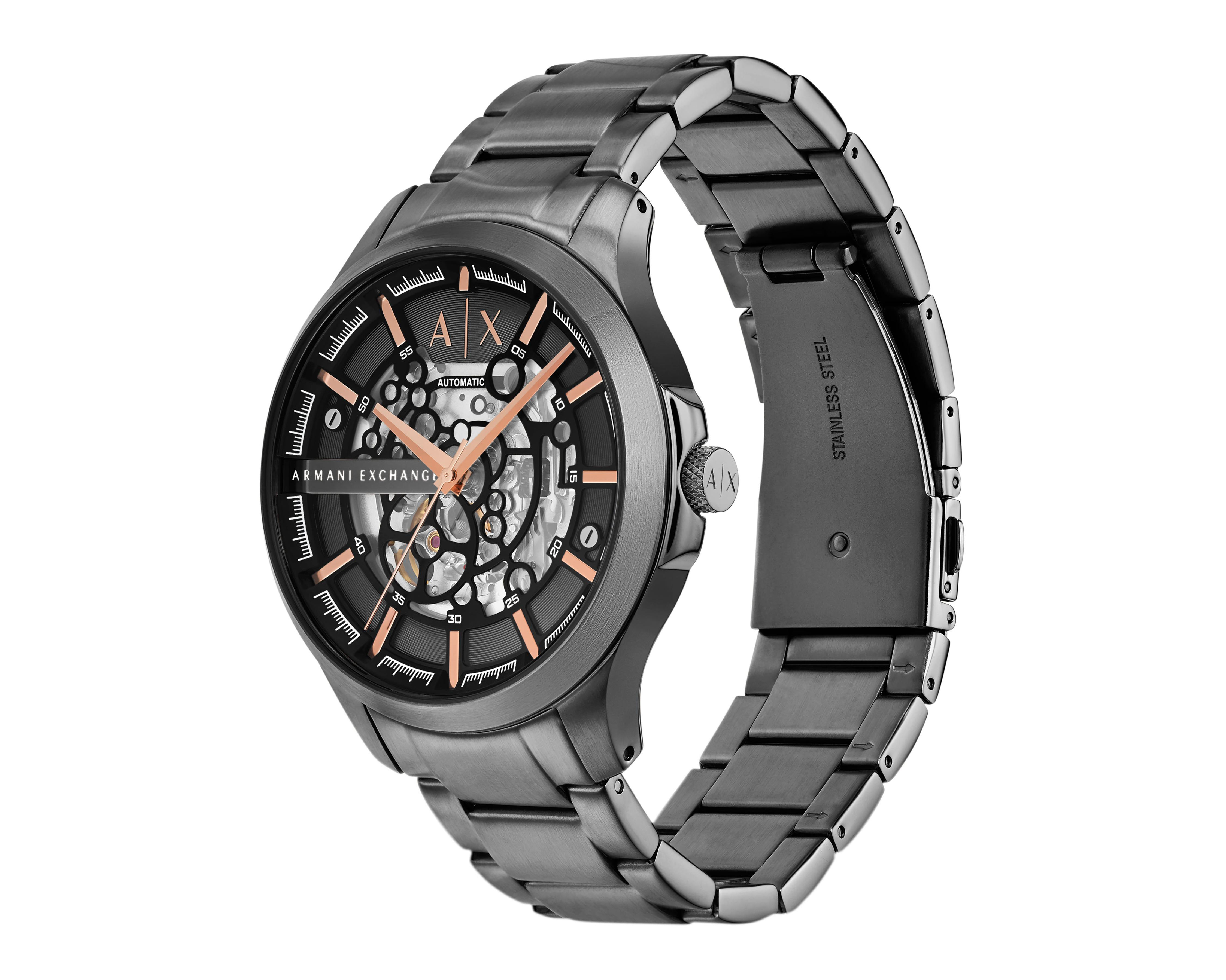 Foto 5 pulgar | Reloj para Hombre Armani Exchange Gunmetal Hampton