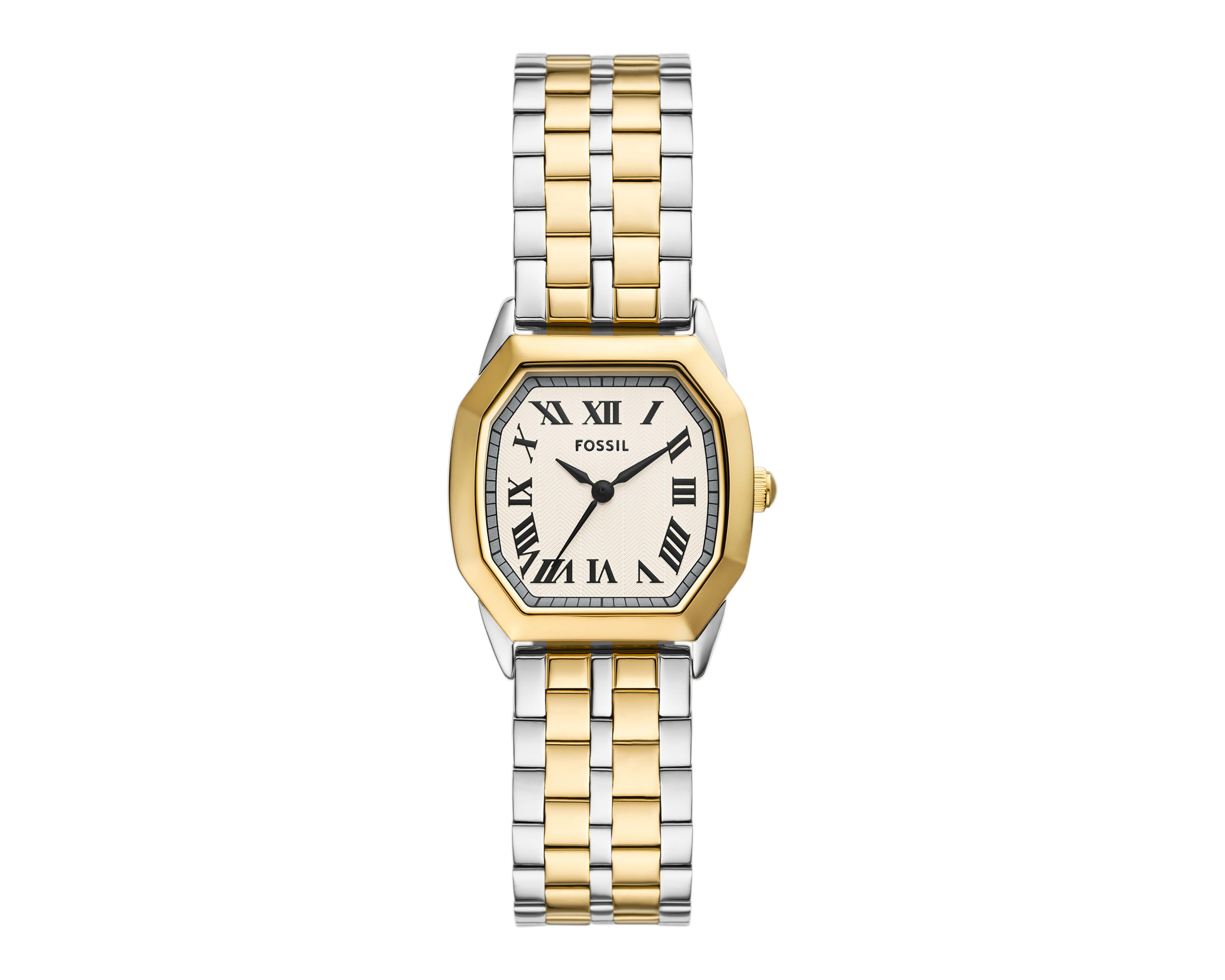 Reloj para Mujer Fossil ES5362 Dorado con Plateado