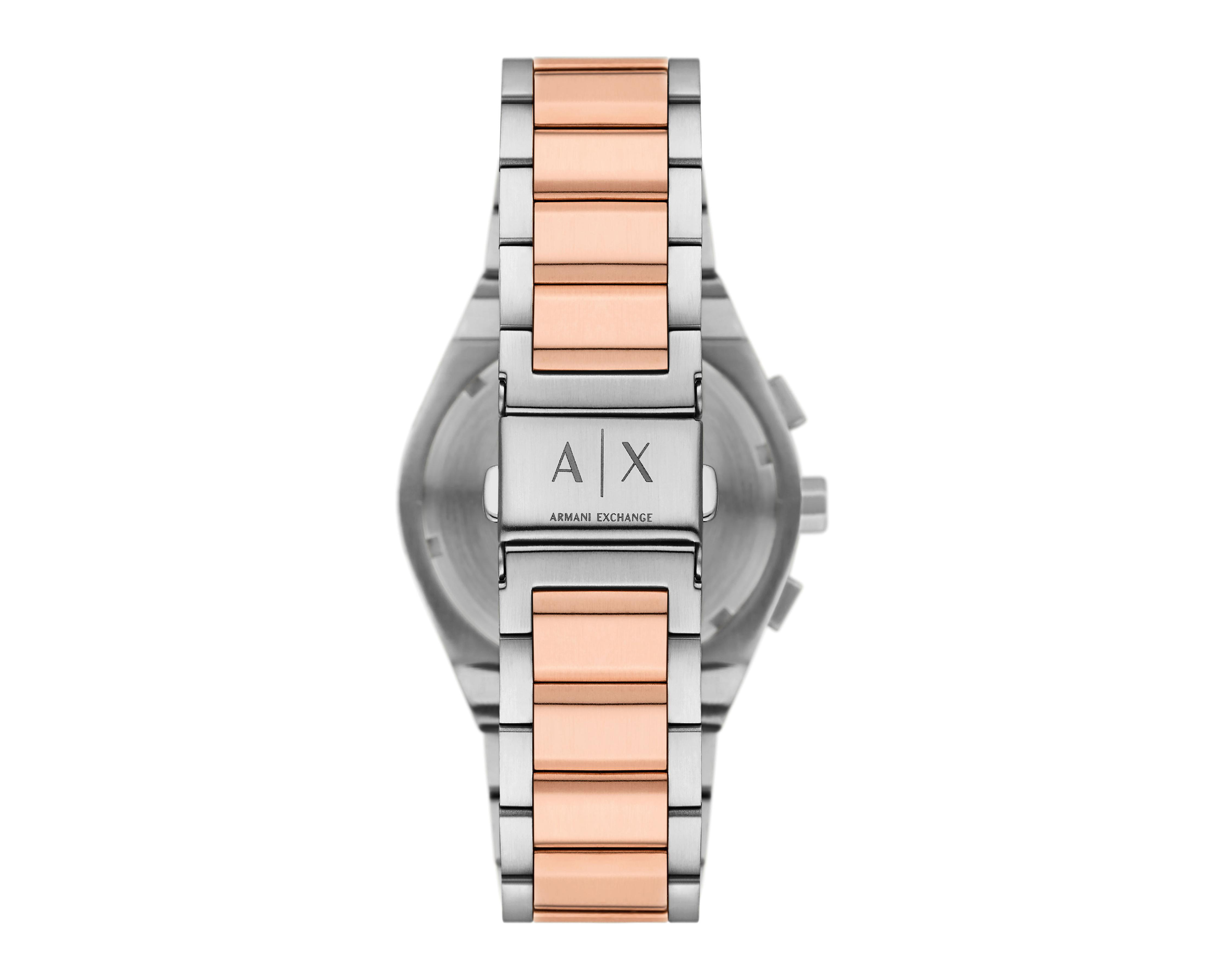 Foto 4 pulgar | Reloj para Hombre Armani Exchange Rose Gold y Plateado Rafael