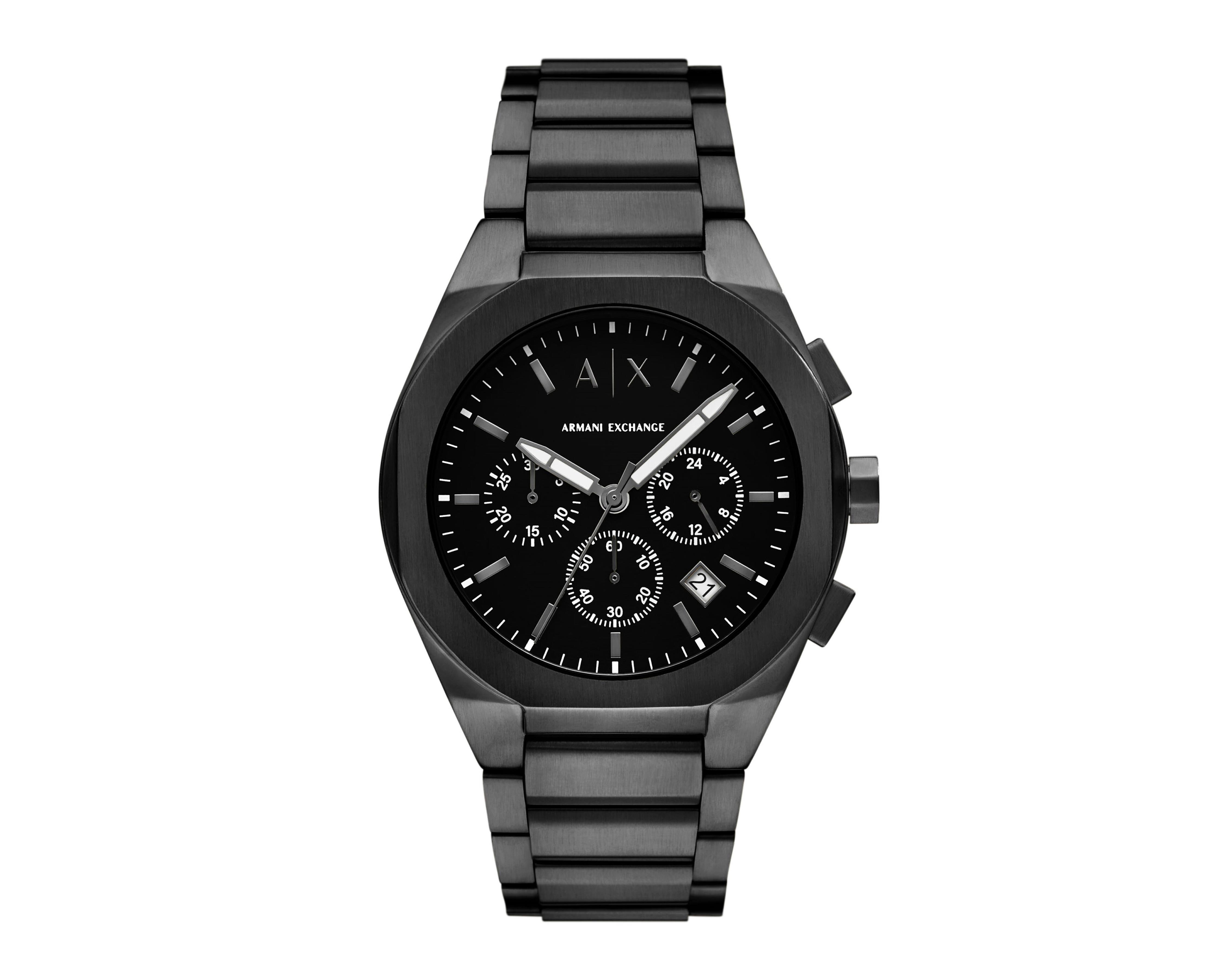 Foto 1 | Reloj para Hombre Armani Exchange Negro AX4183 Rafael