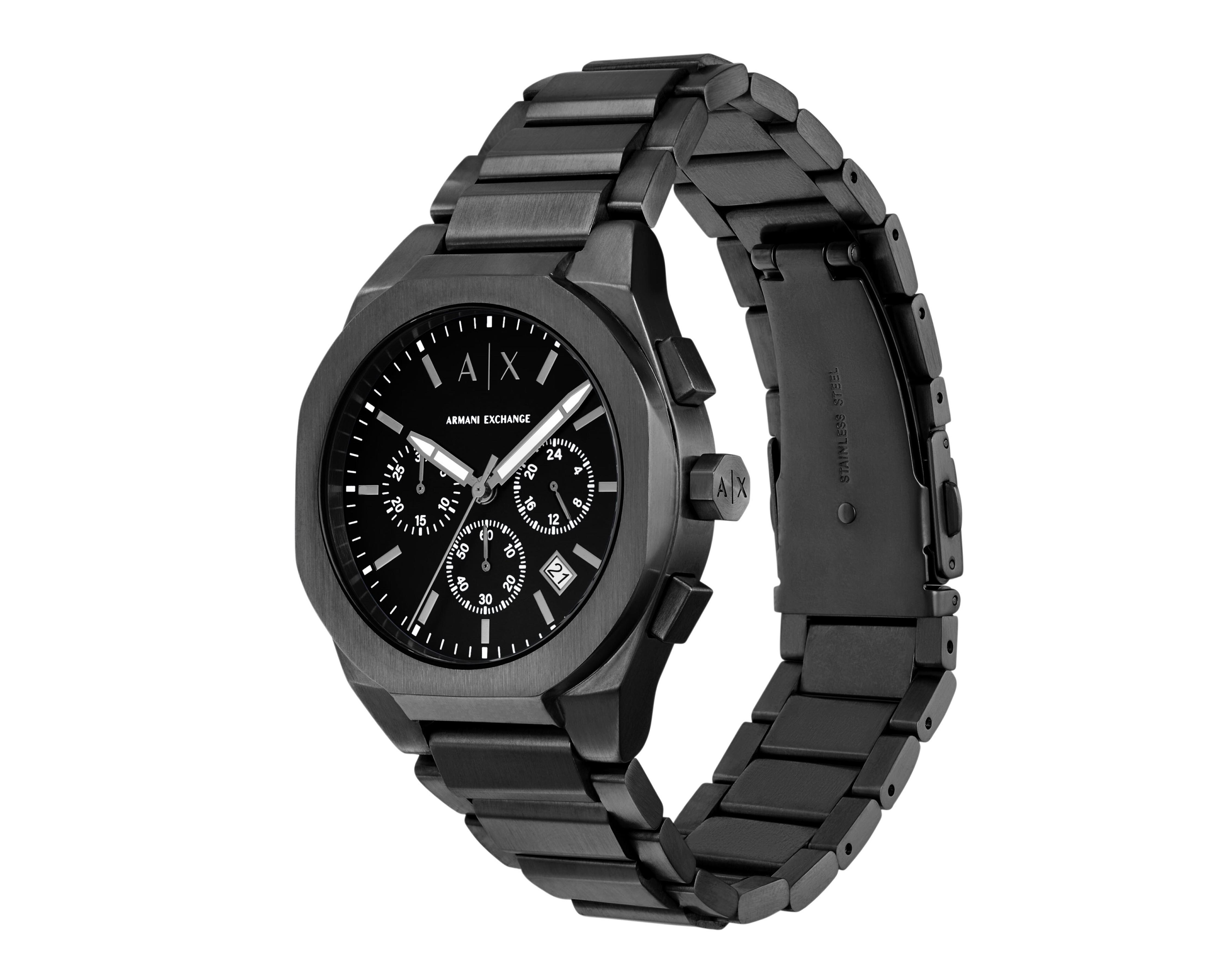 Foto 5 pulgar | Reloj para Hombre Armani Exchange Negro AX4183 Rafael