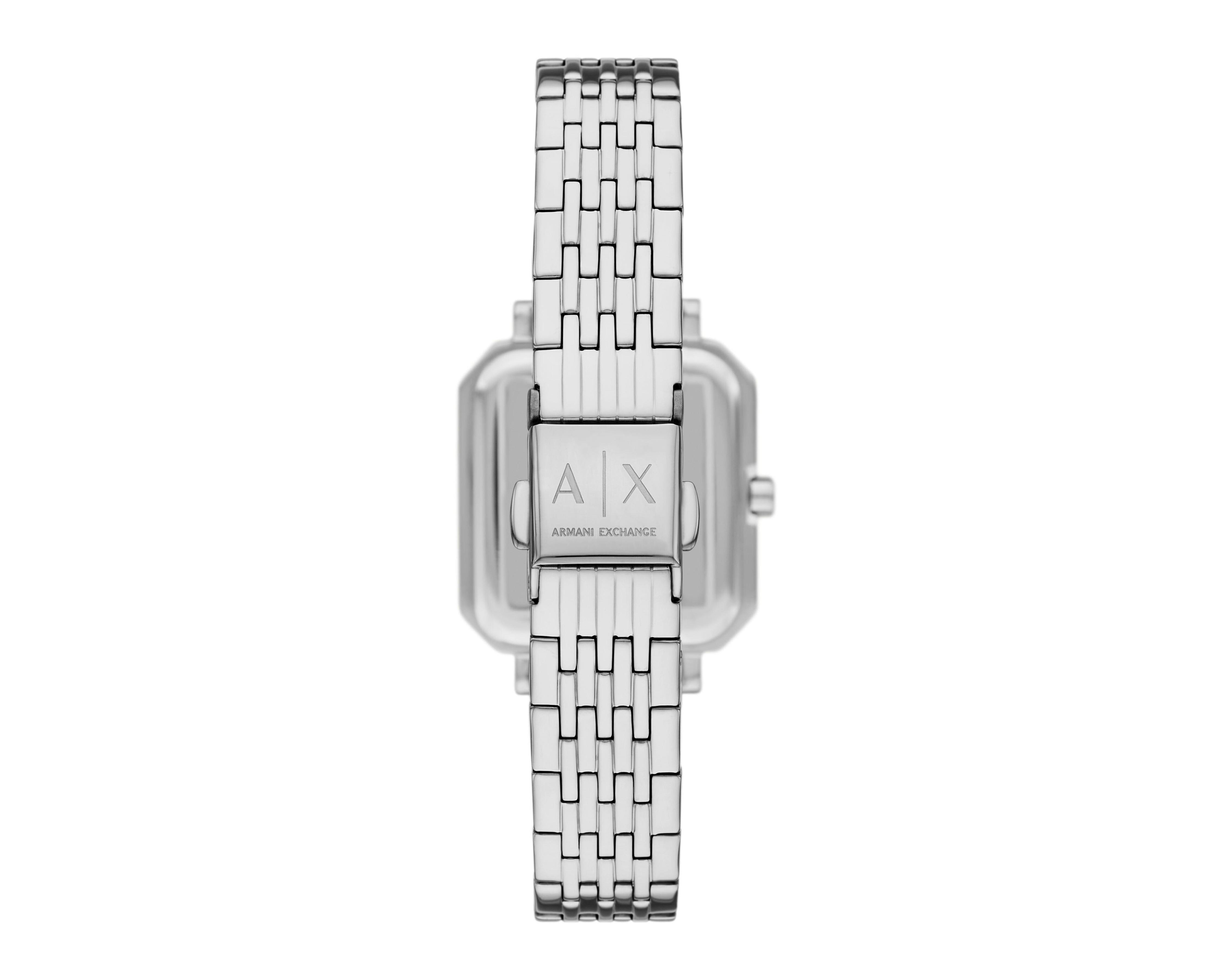 Foto 4 pulgar | Reloj para Mujer Armani Exchange Plateado Leila