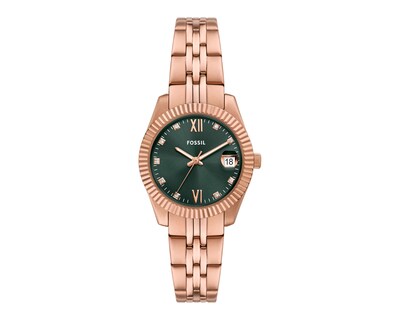 Foto 1 | Reloj para Mujer Fossil Oro Rosa ES5369