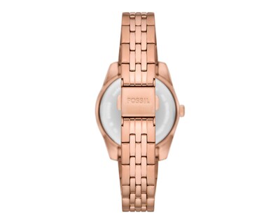 Foto 3 | Reloj para Mujer Fossil Oro Rosa ES5369