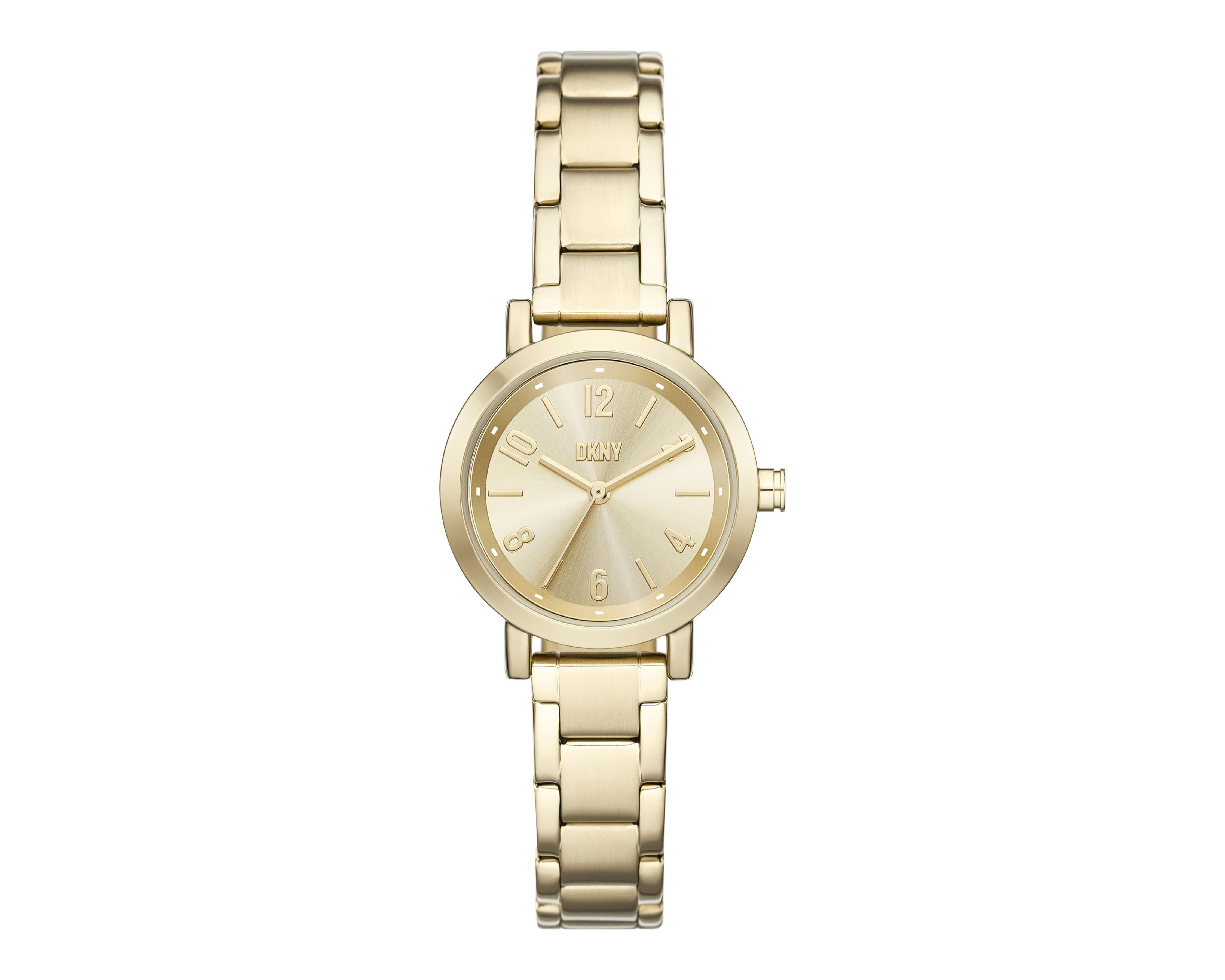 Foto 2 pulgar | Reloj para Mujer DKNY Dorado NY6694