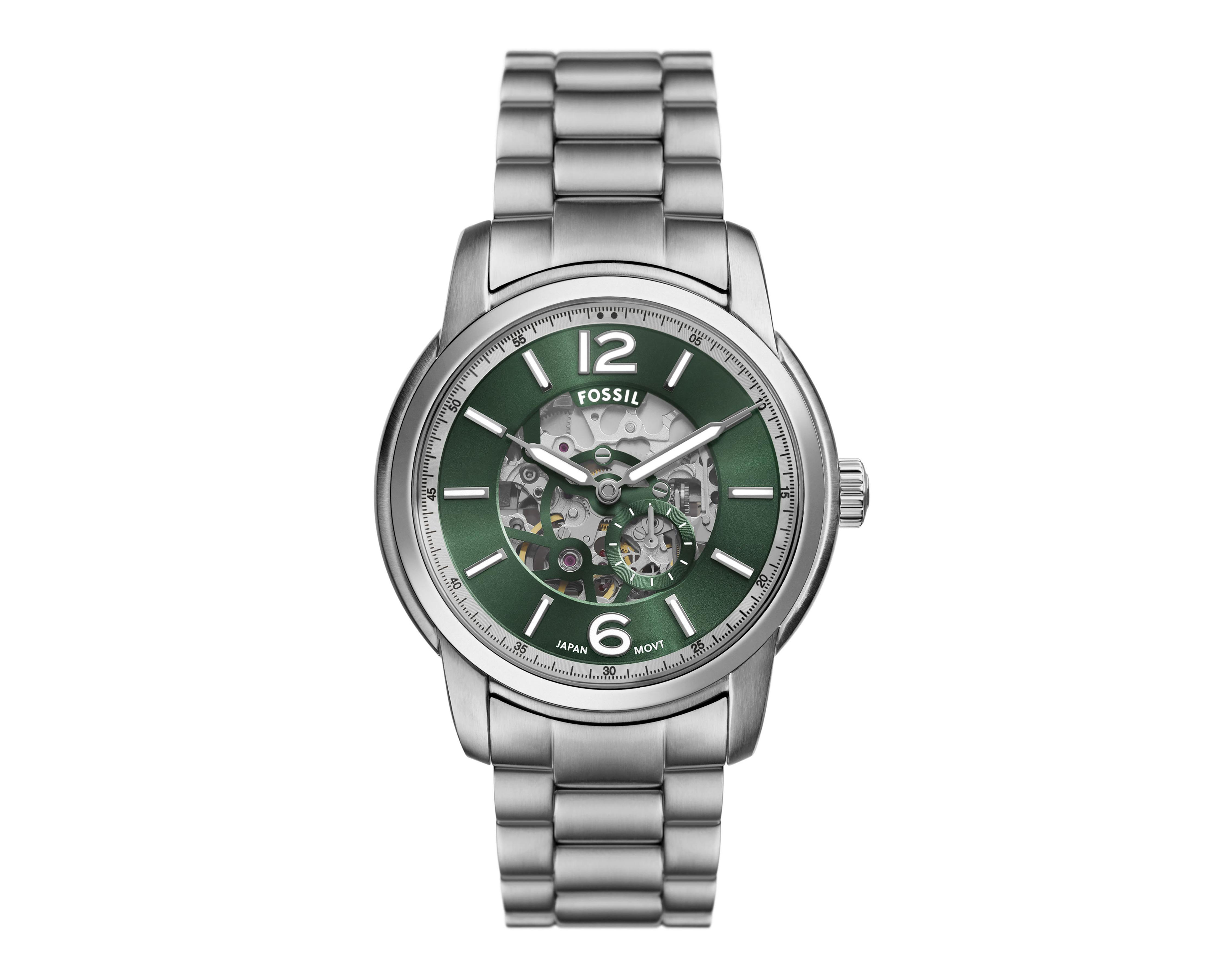 Reloj para Hombre Fossil Plateado Heritage