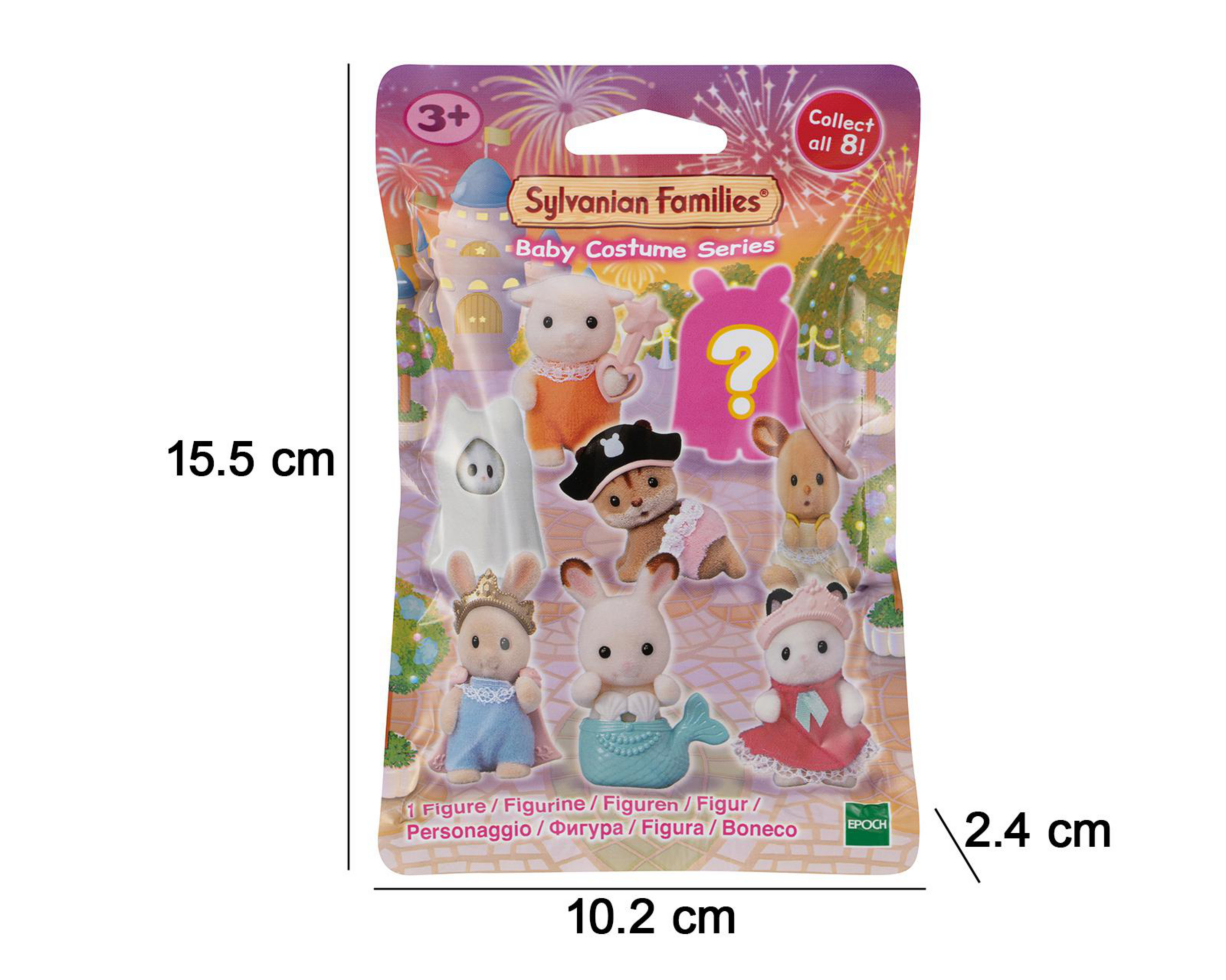 Foto 11 pulgar | Ternurines Figura Sorpresa Sylvanian Families Baby Costume