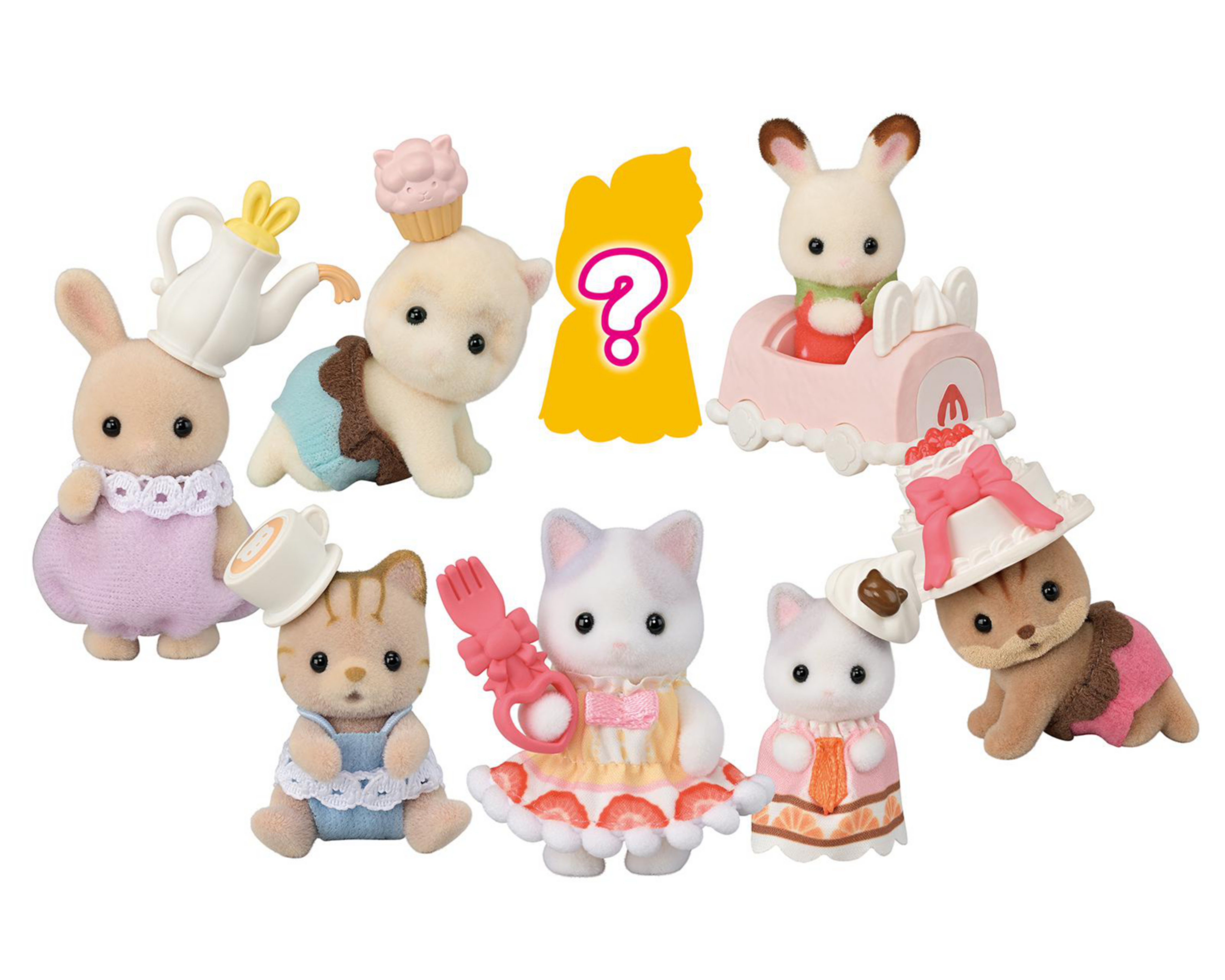 Foto 4 pulgar | Figura Sorpresa Sylvanian Families