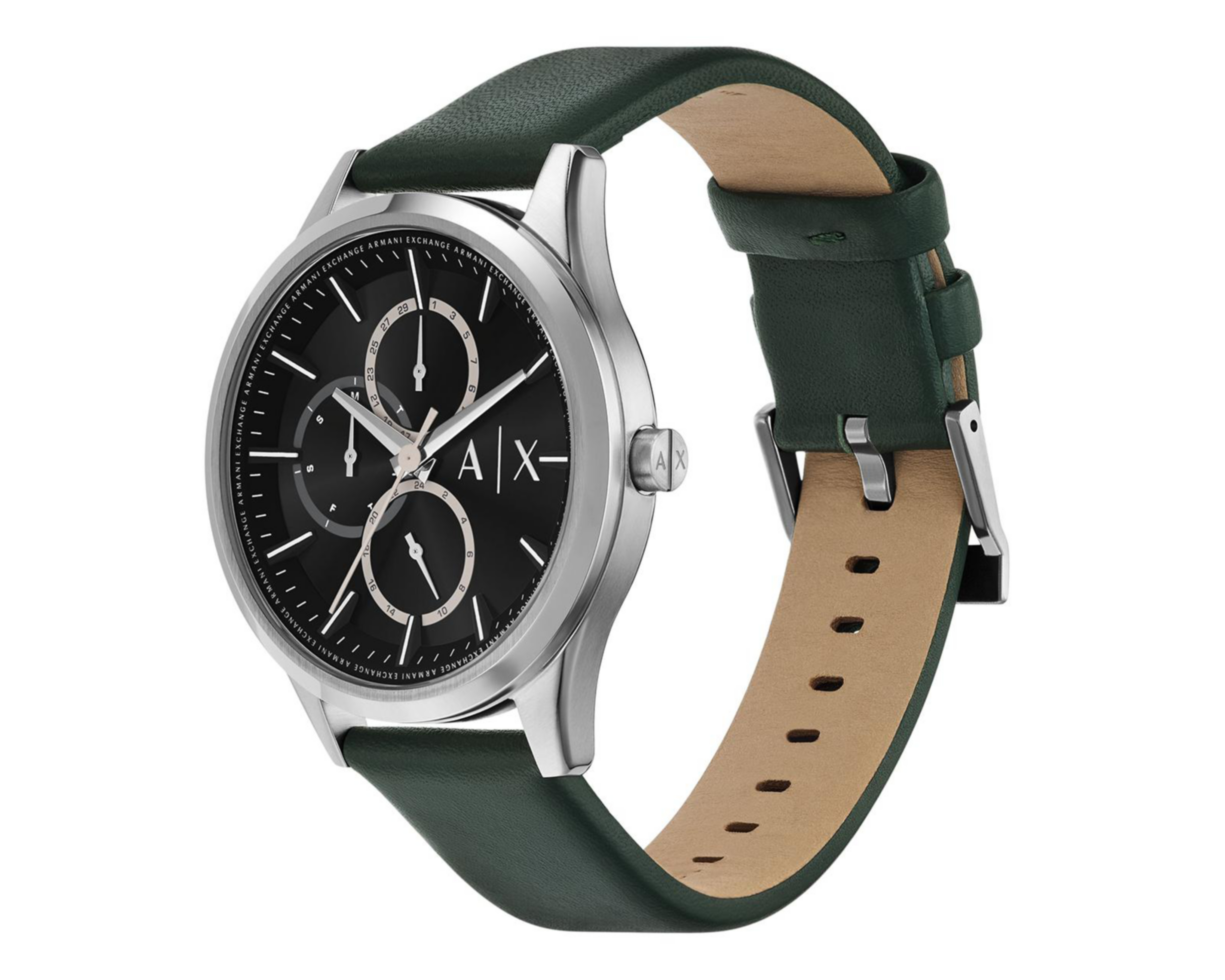 Foto 4 pulgar | Reloj para Hombre Armani Exchange Verde AX1883