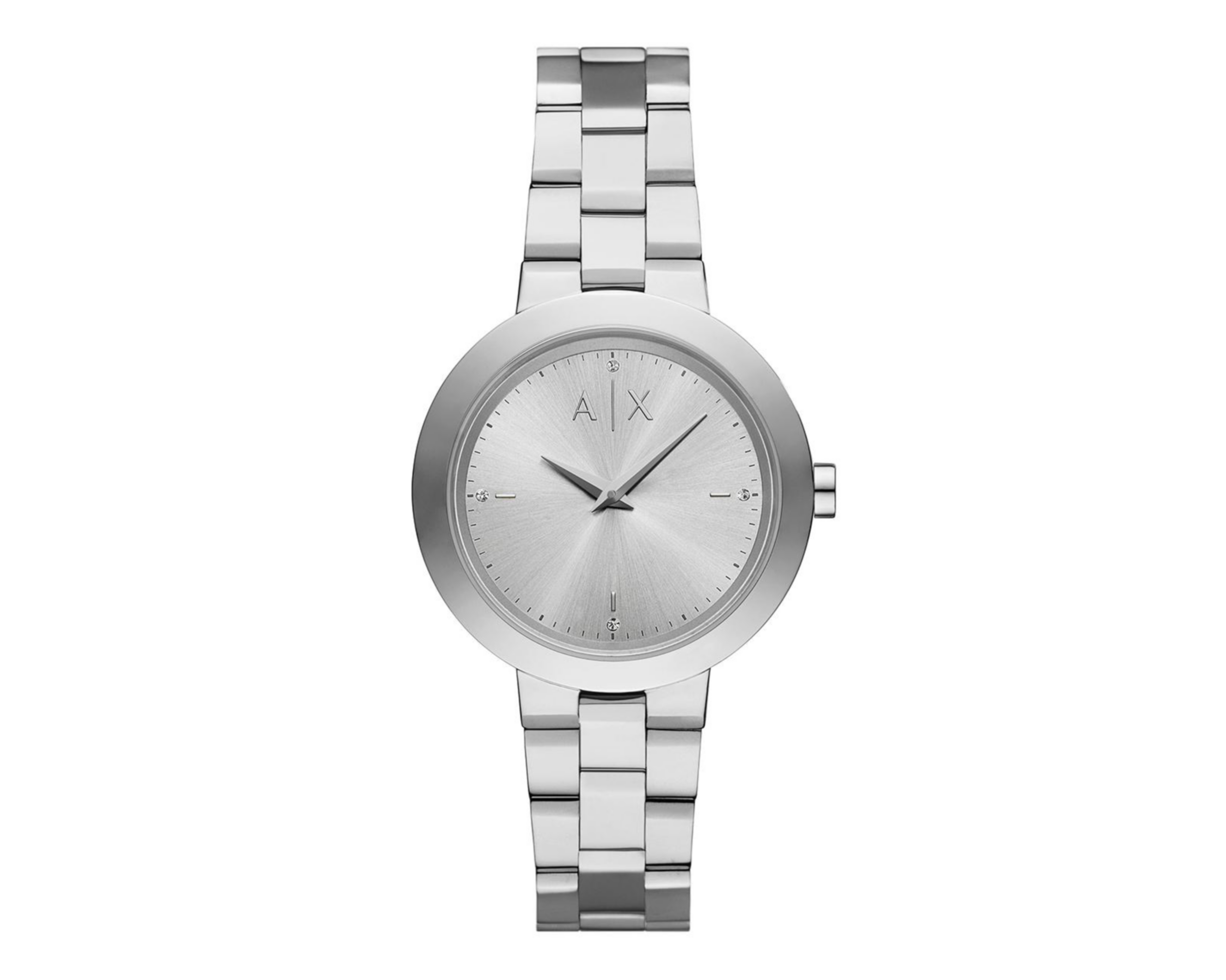 Foto 1 | Reloj para Mujer Armani Exchange Plateado AX5170