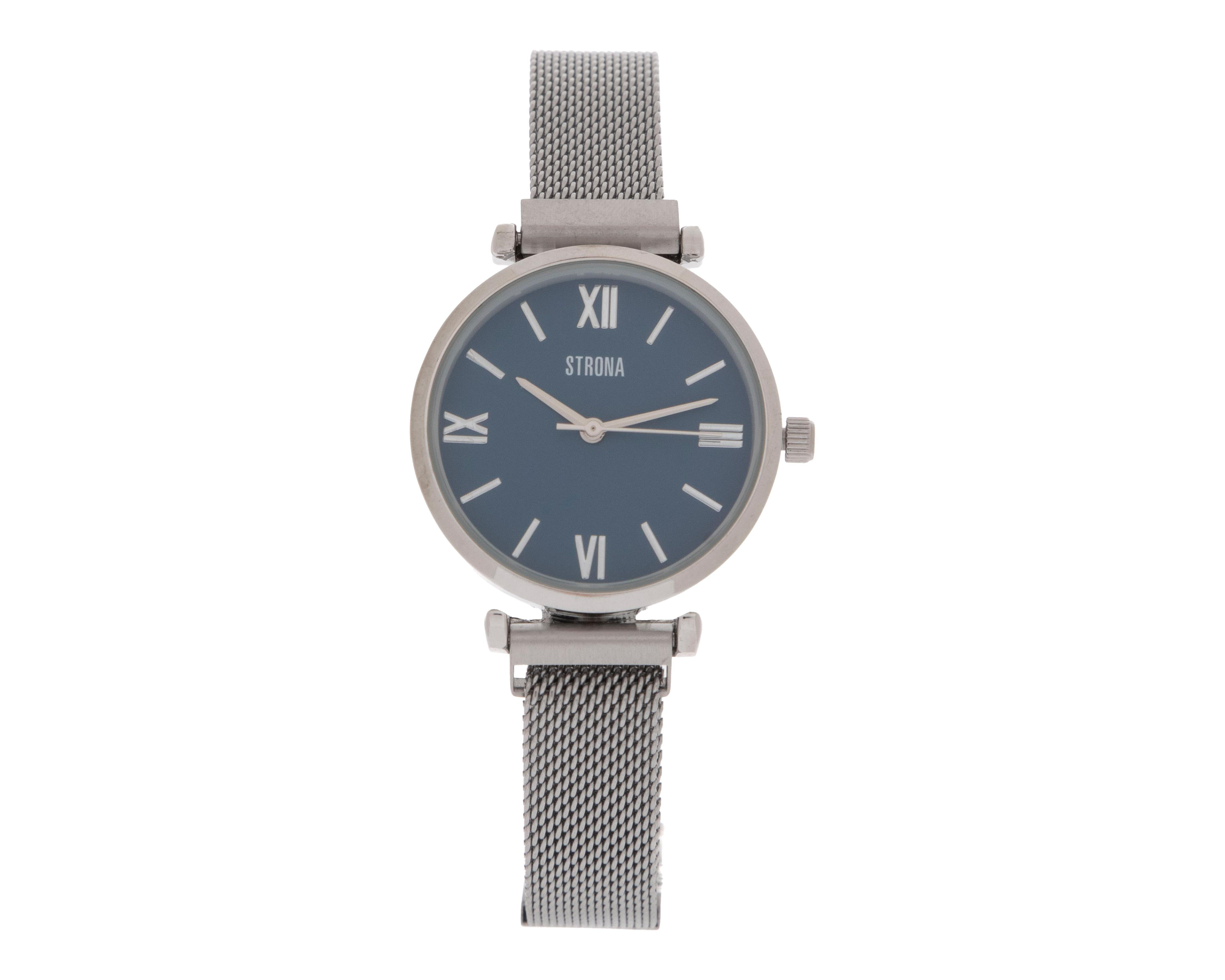 Reloj Strona para Mujer STN-LA21SS-24 Plateado