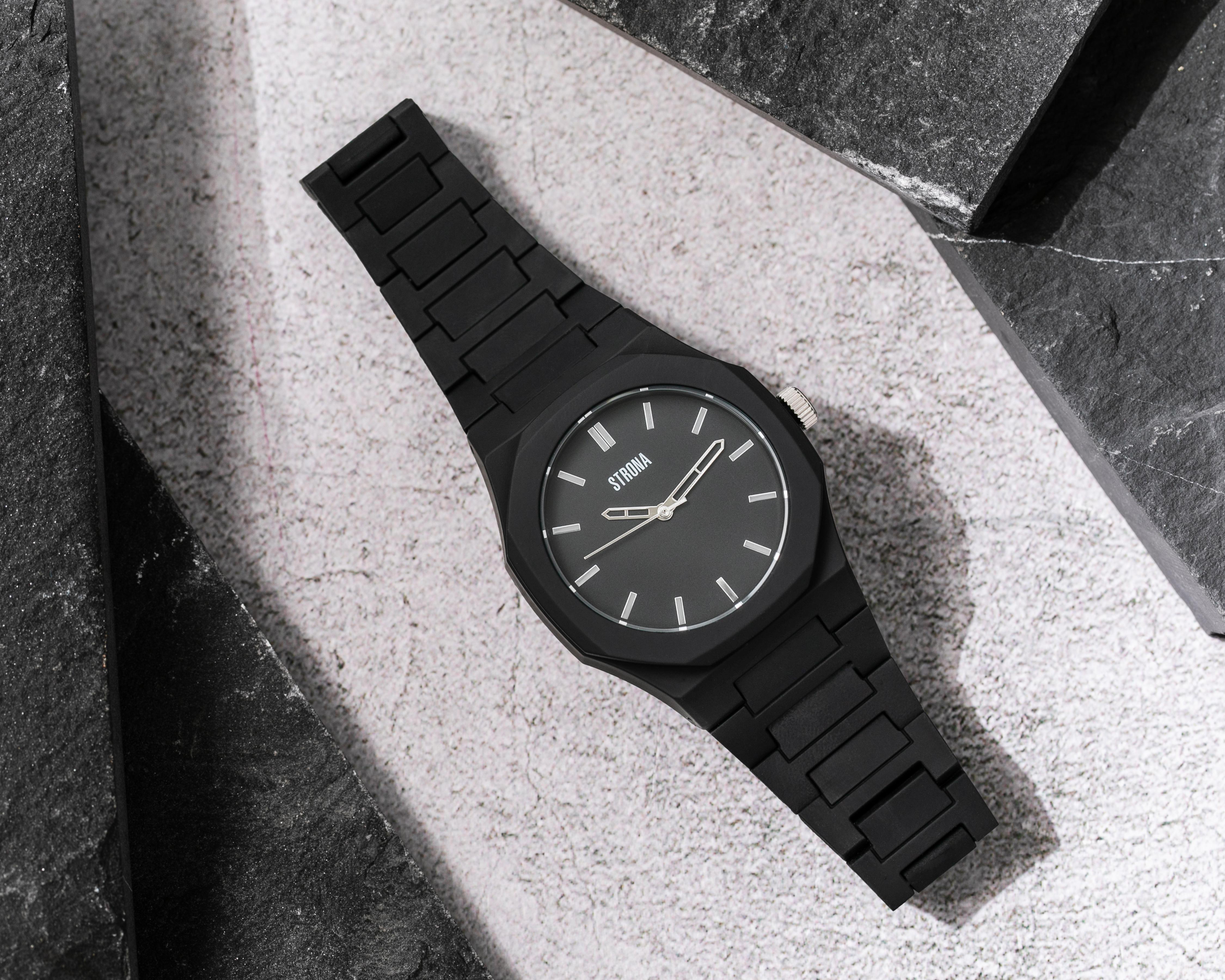 Foto 7 pulgar | Reloj para Hombre Strona Negro STN-GNLBK-24