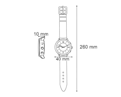 Foto 7 | Reloj para Hombre Strona Negro STN-GNLBK-24