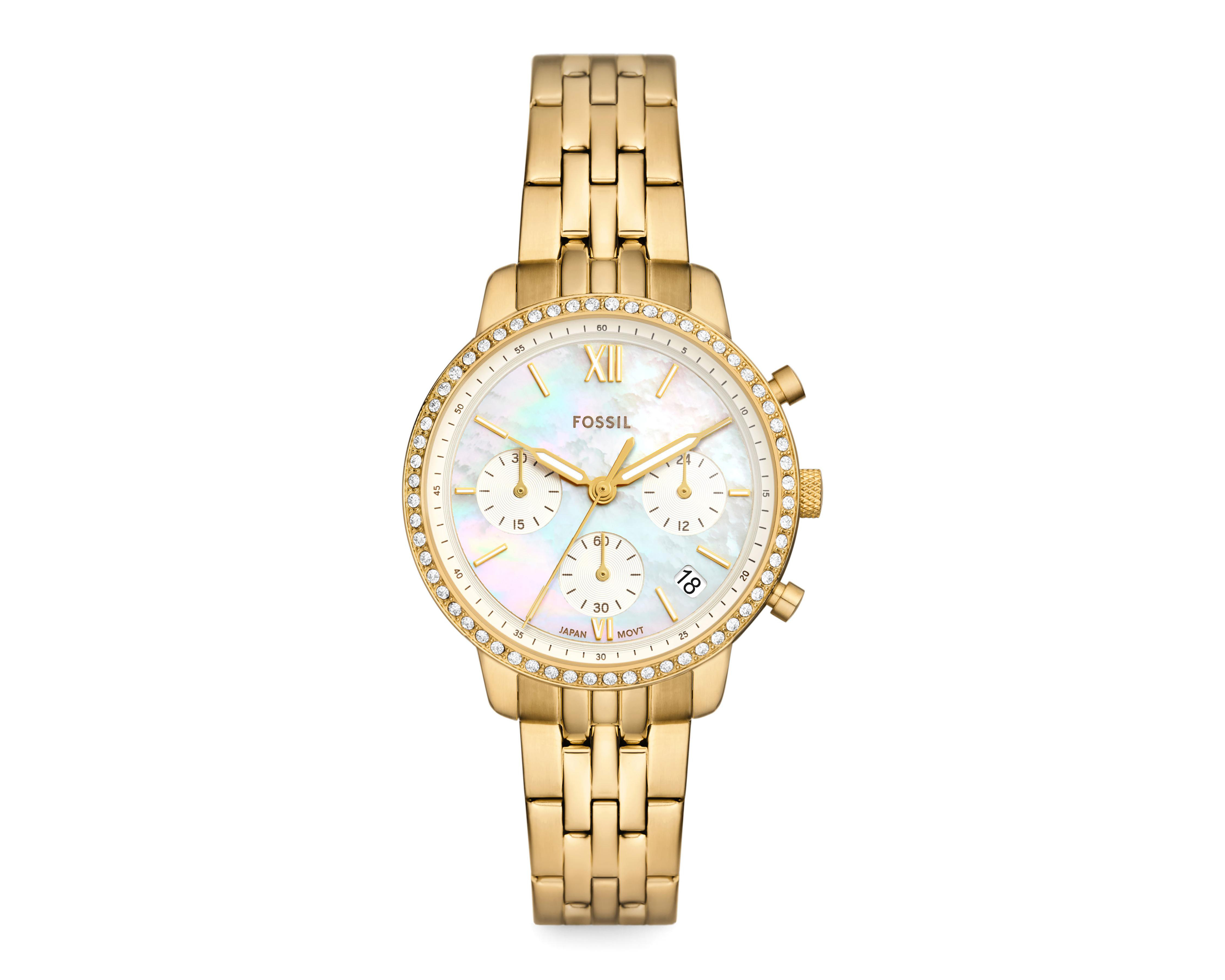 Reloj para Mujer Fossil Dorado ES5358