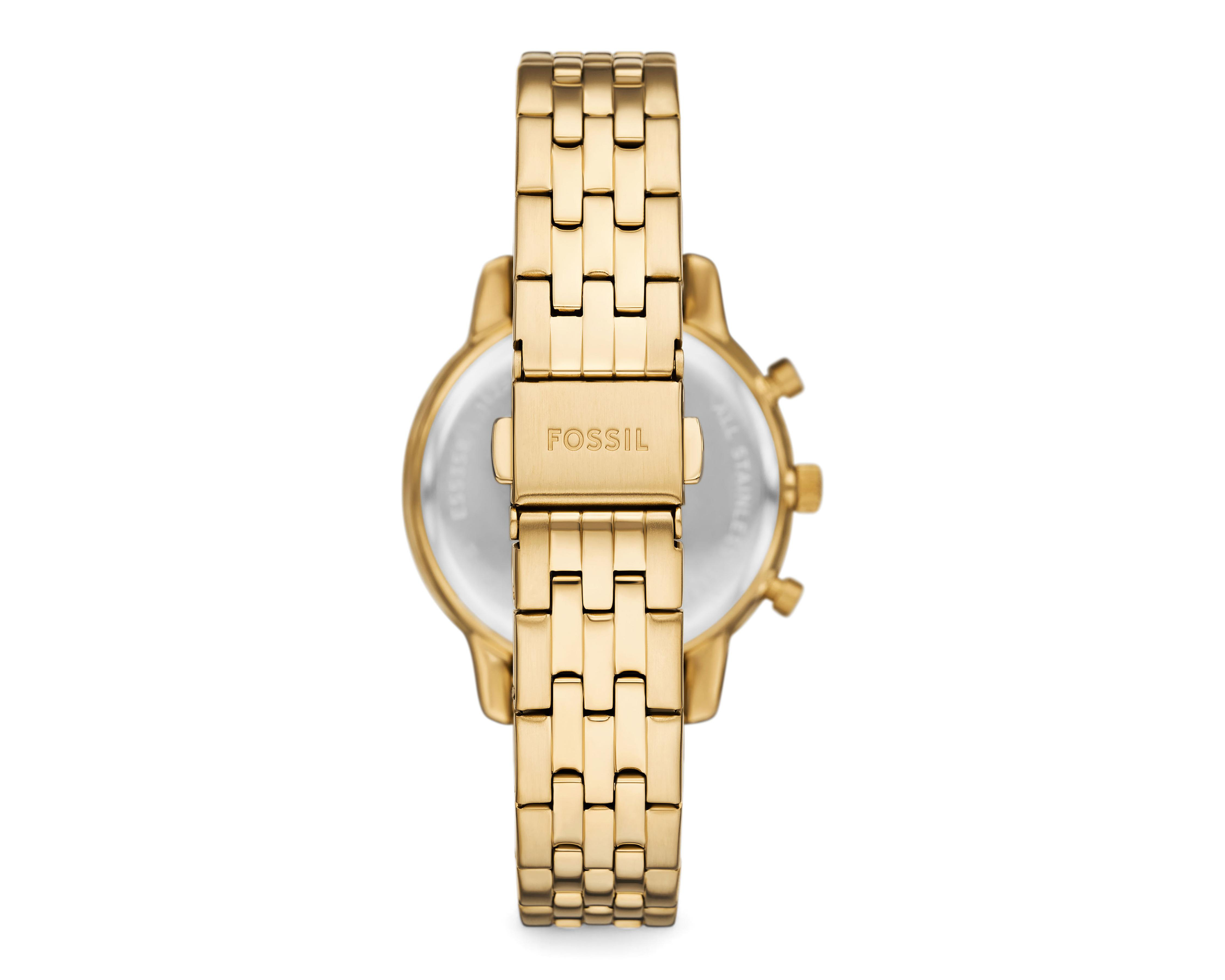 Foto 4 pulgar | Reloj para Mujer Fossil Dorado ES5358