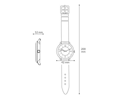 Foto 6 | Reloj para Hombre Fossil Café FS6071