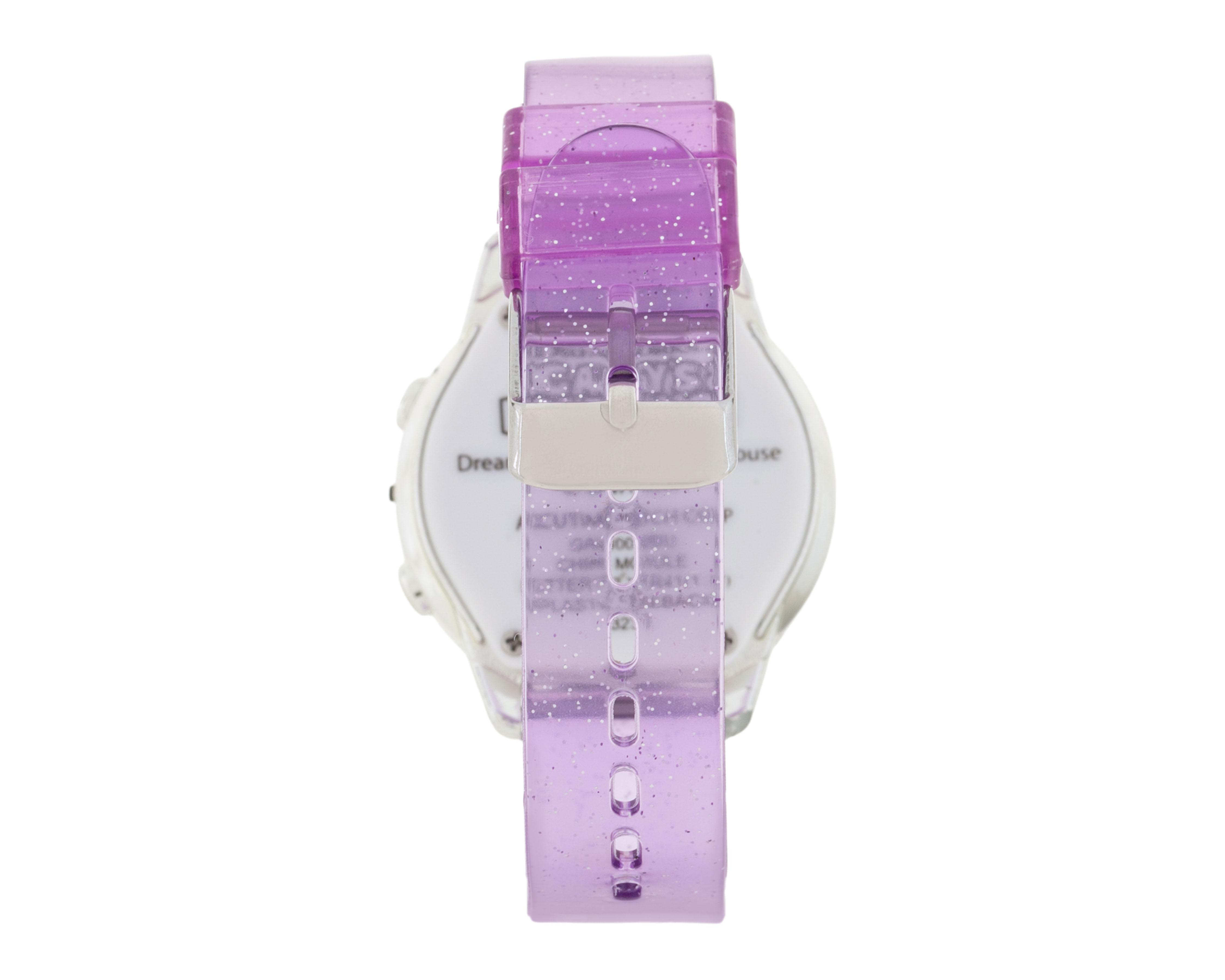 Foto 5 pulgar | Reloj para Niña Gabby´s Dollhouse Morado con Pulseras