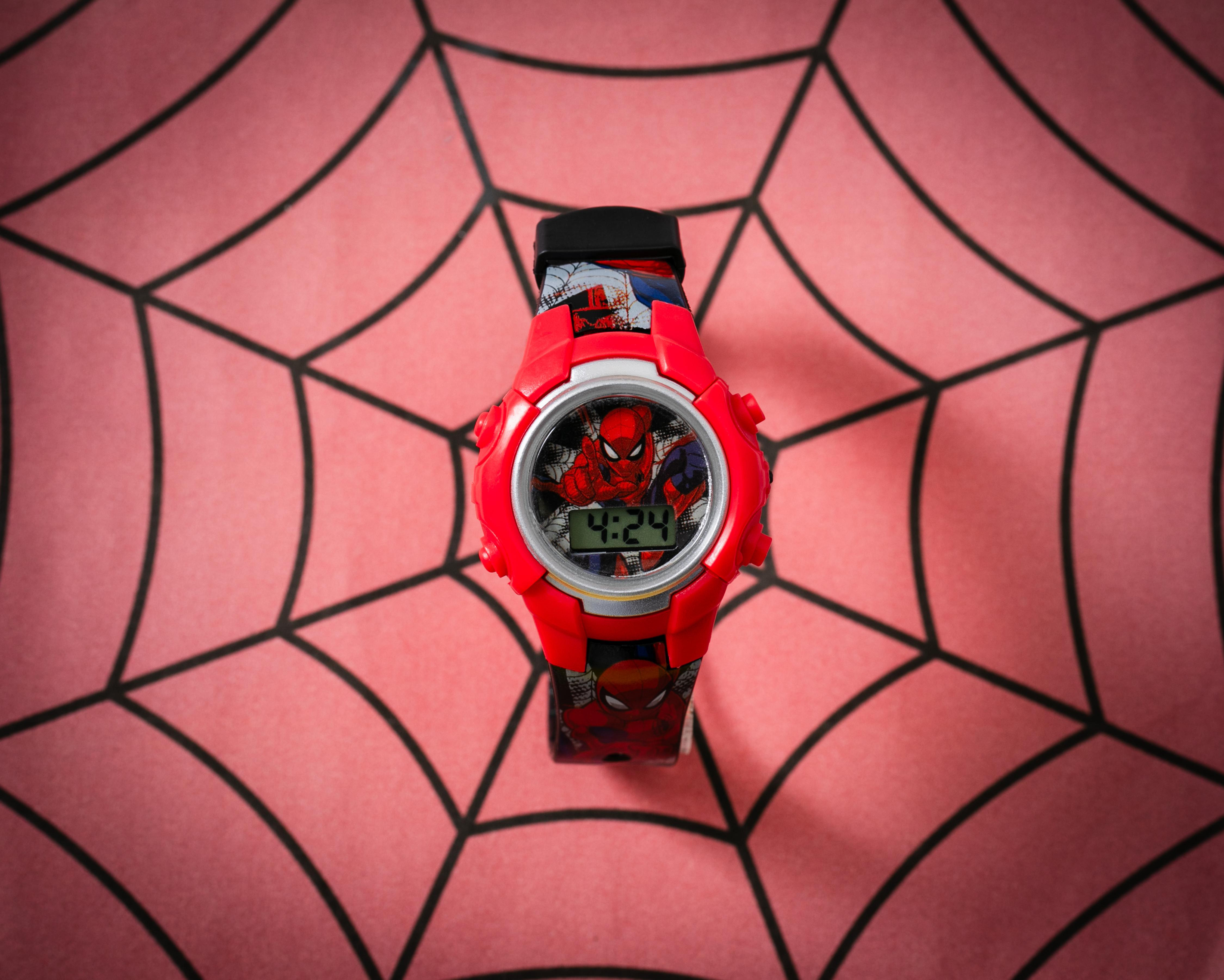 Foto 7 pulgar | Reloj para Niño Spider-Man Rojo SPD4804RO
