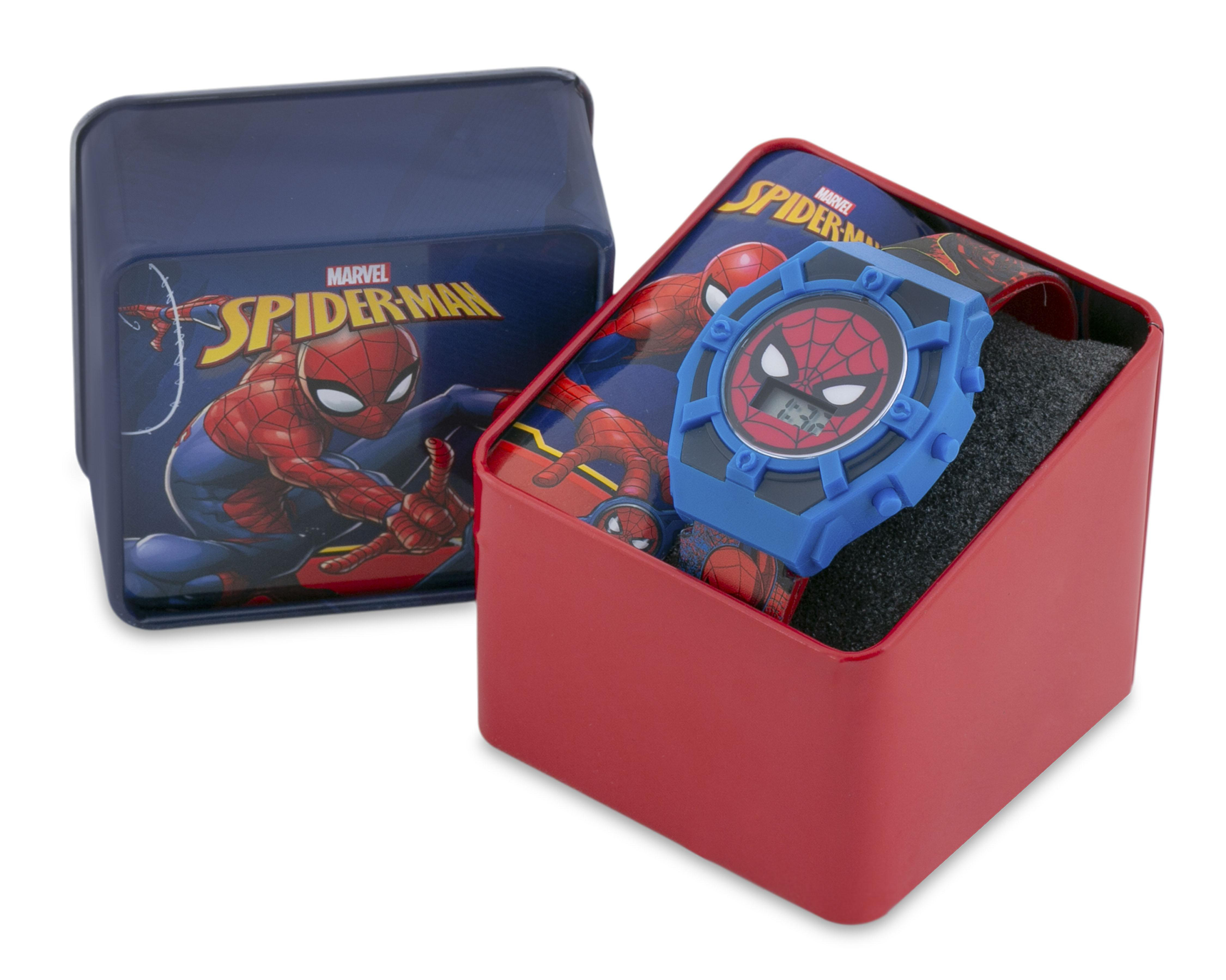 Foto 5 pulgar | Reloj para Niño Spider-Man Azul SPD4712RO