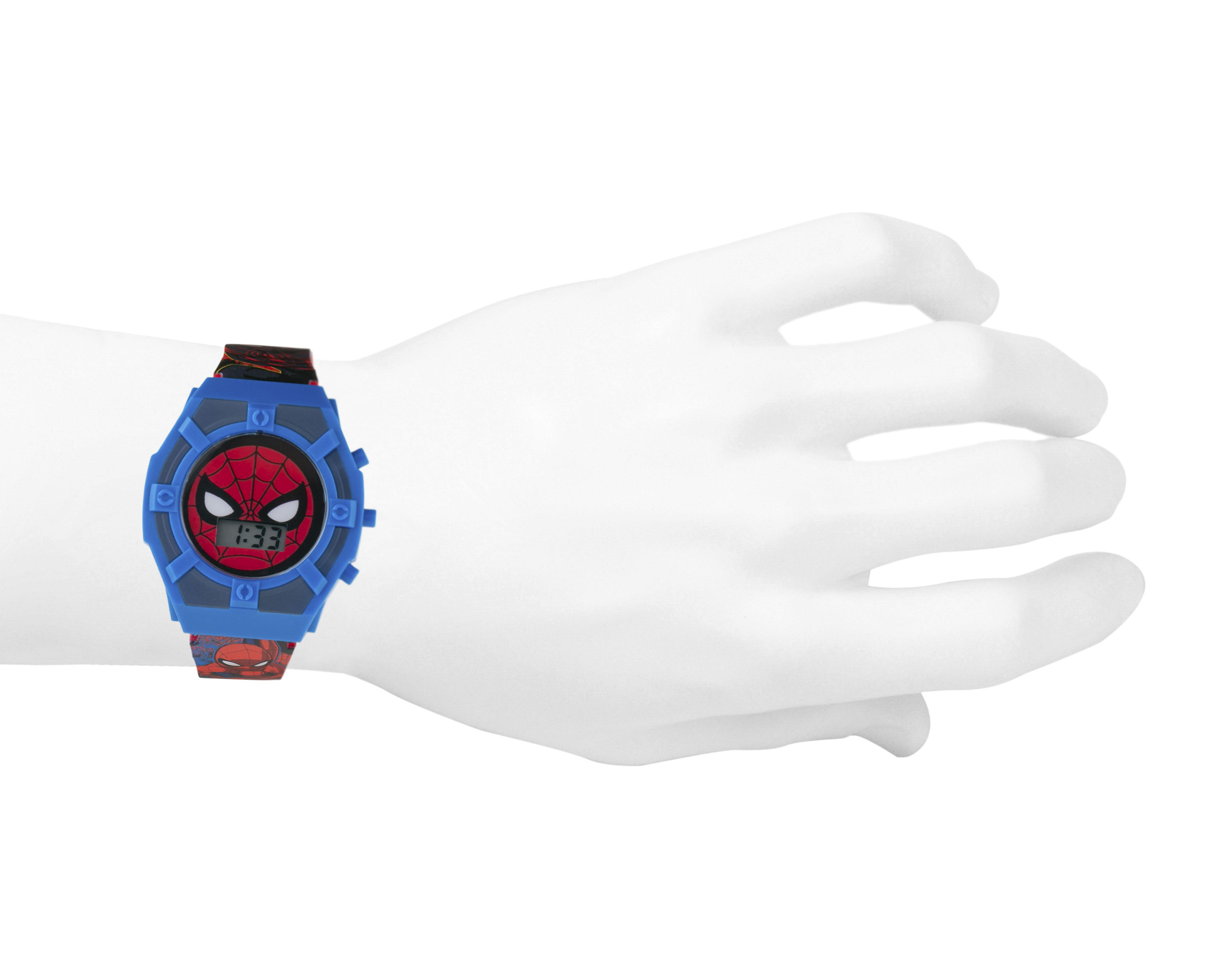 Foto 6 pulgar | Reloj para Niño Spider-Man Azul SPD4712RO