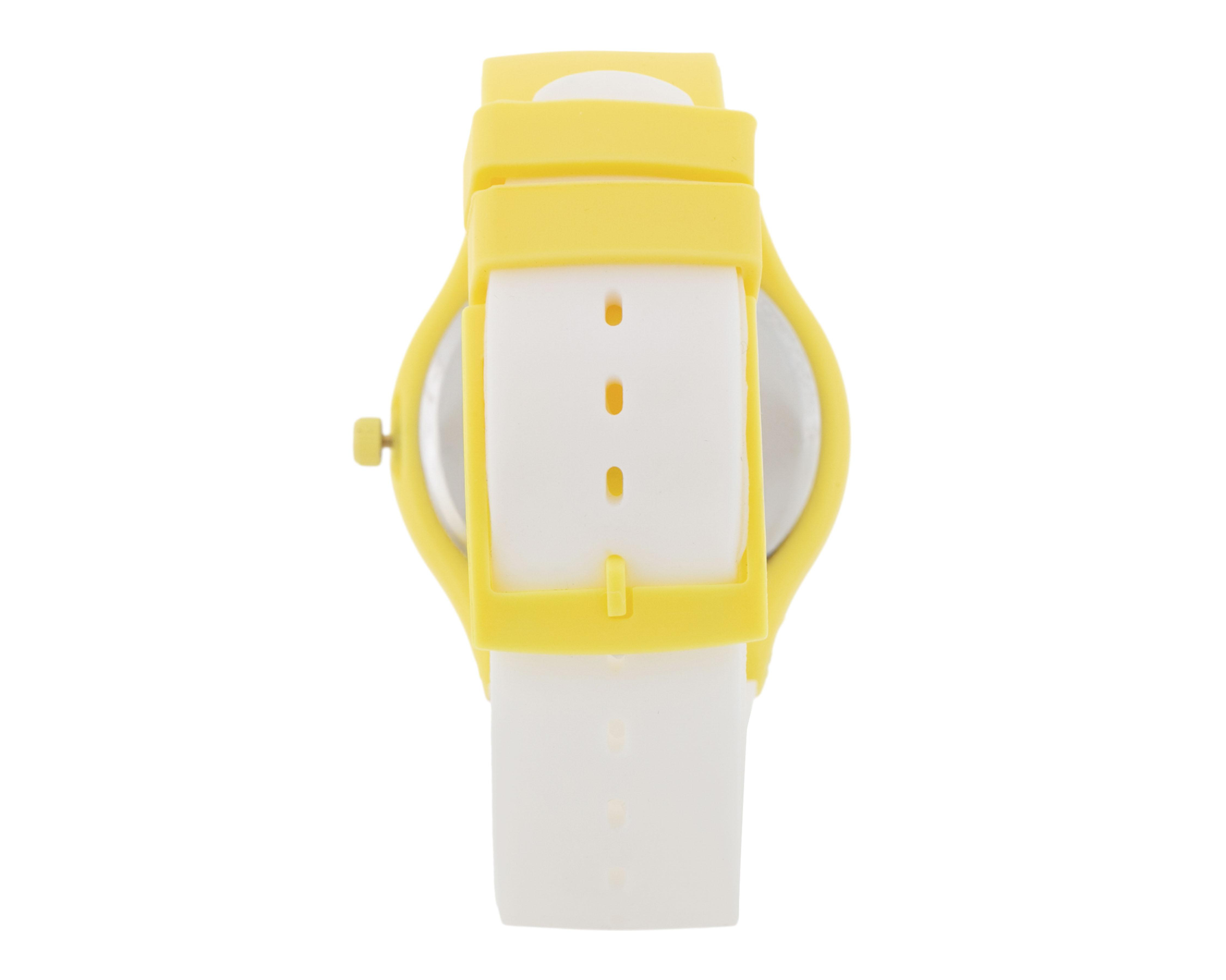 Foto 4 pulgar | Reloj Infantil Bob Esponja Amarillo SGB5039AZ