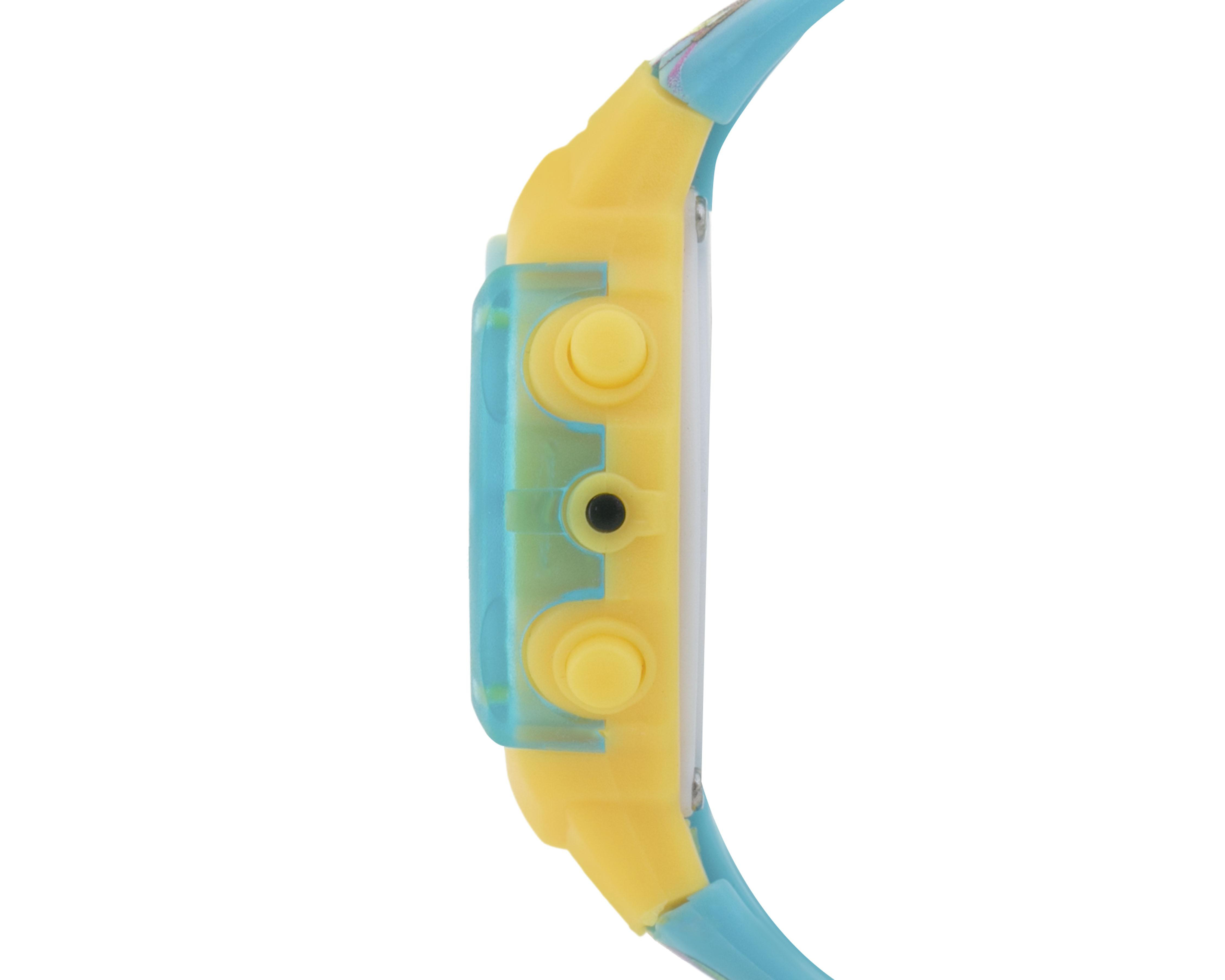 Foto 3 pulgar | Reloj para Niña Bob Esponja Azul SGB4161AZ