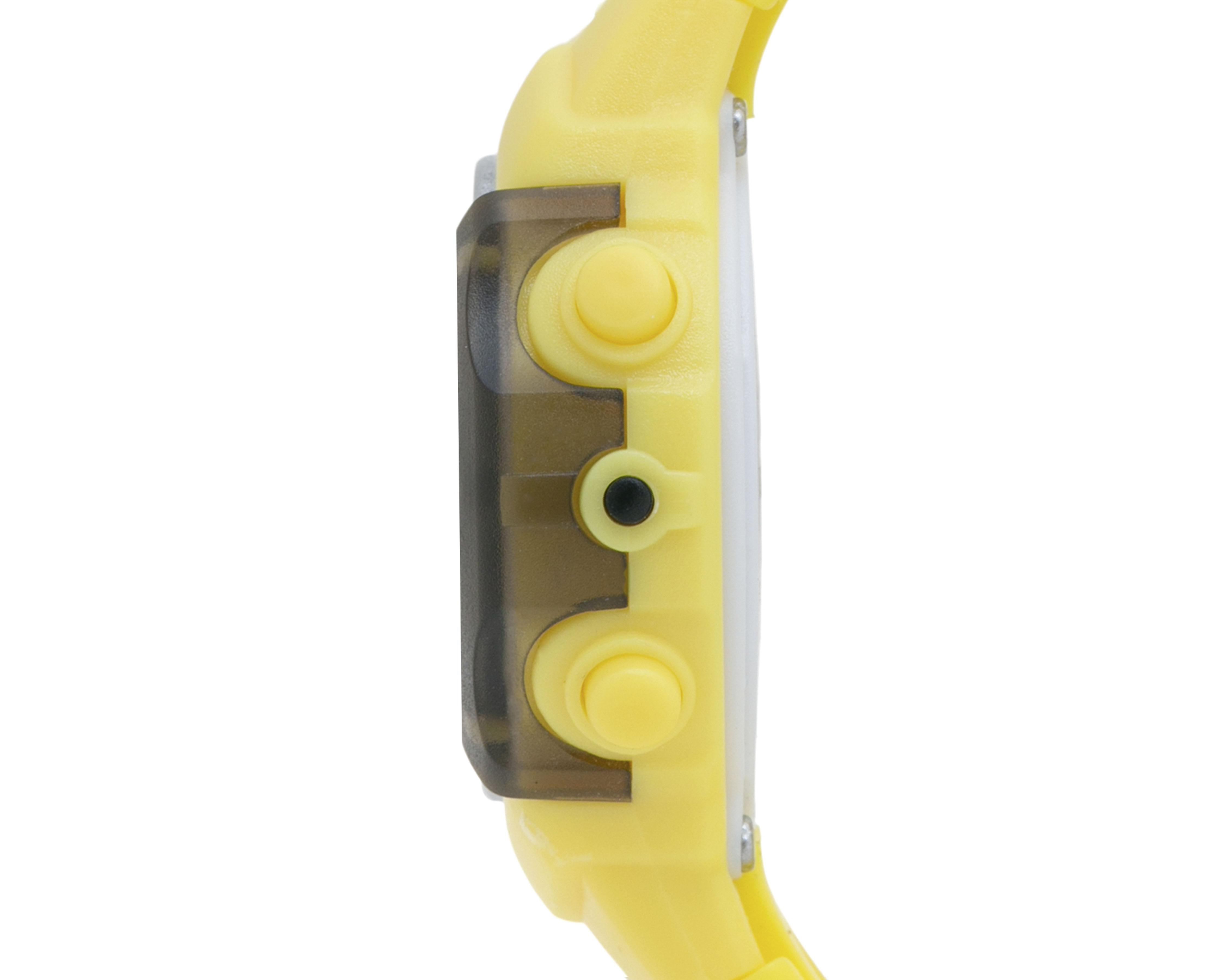 Foto 3 pulgar | Reloj para Niña Bob Esponja Amarillo SGB4152AZ