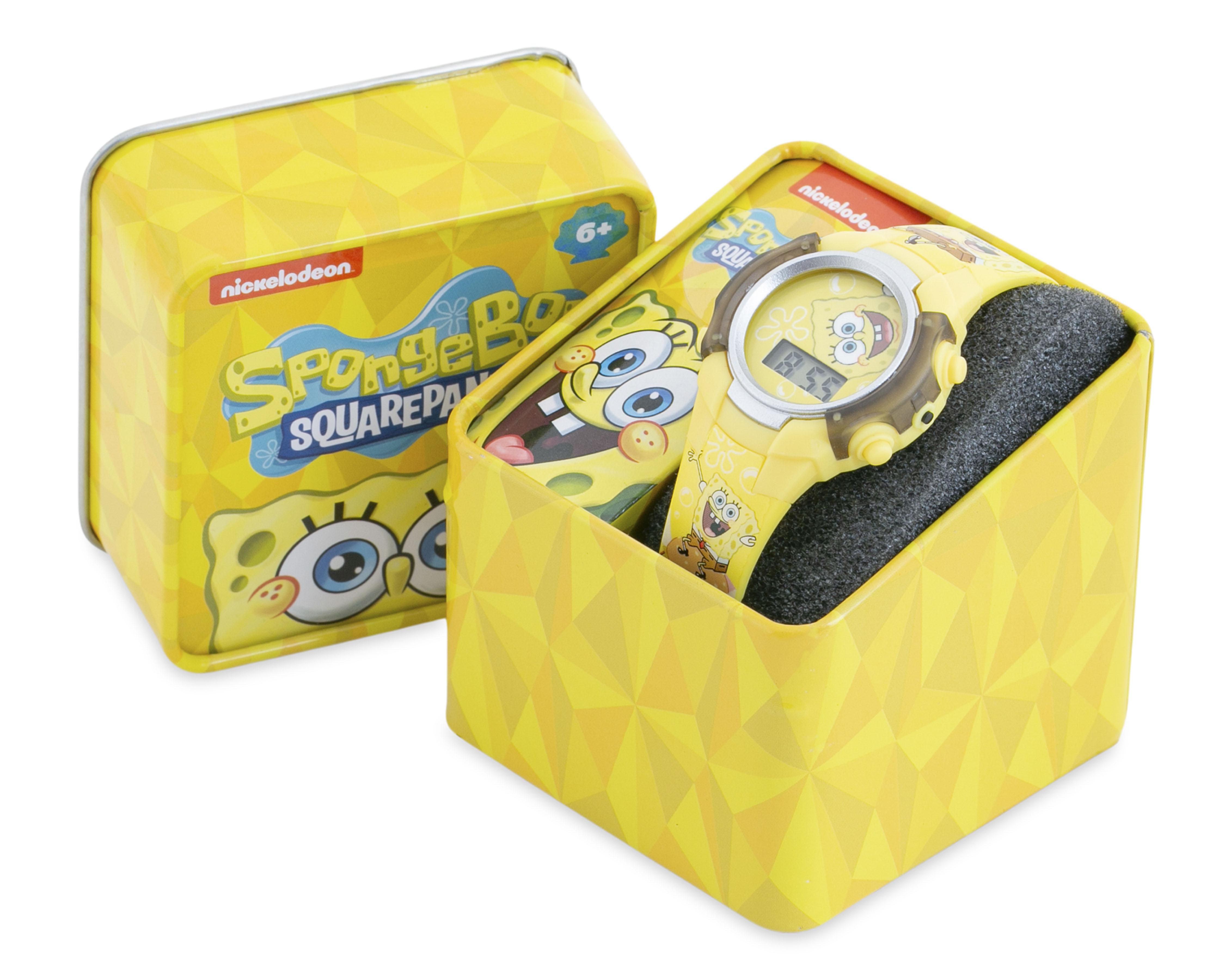 Foto 5 pulgar | Reloj para Niña Bob Esponja Amarillo SGB4152AZ