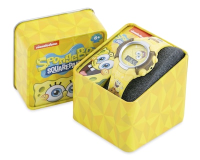 Foto 4 | Reloj para Niña Bob Esponja Amarillo SGB4152AZ