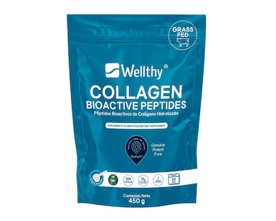 Foto 1 | Suplemento Alimenticio Wellthy Péptidos Bioactivos de Colágeno Hidrolizado 450 g