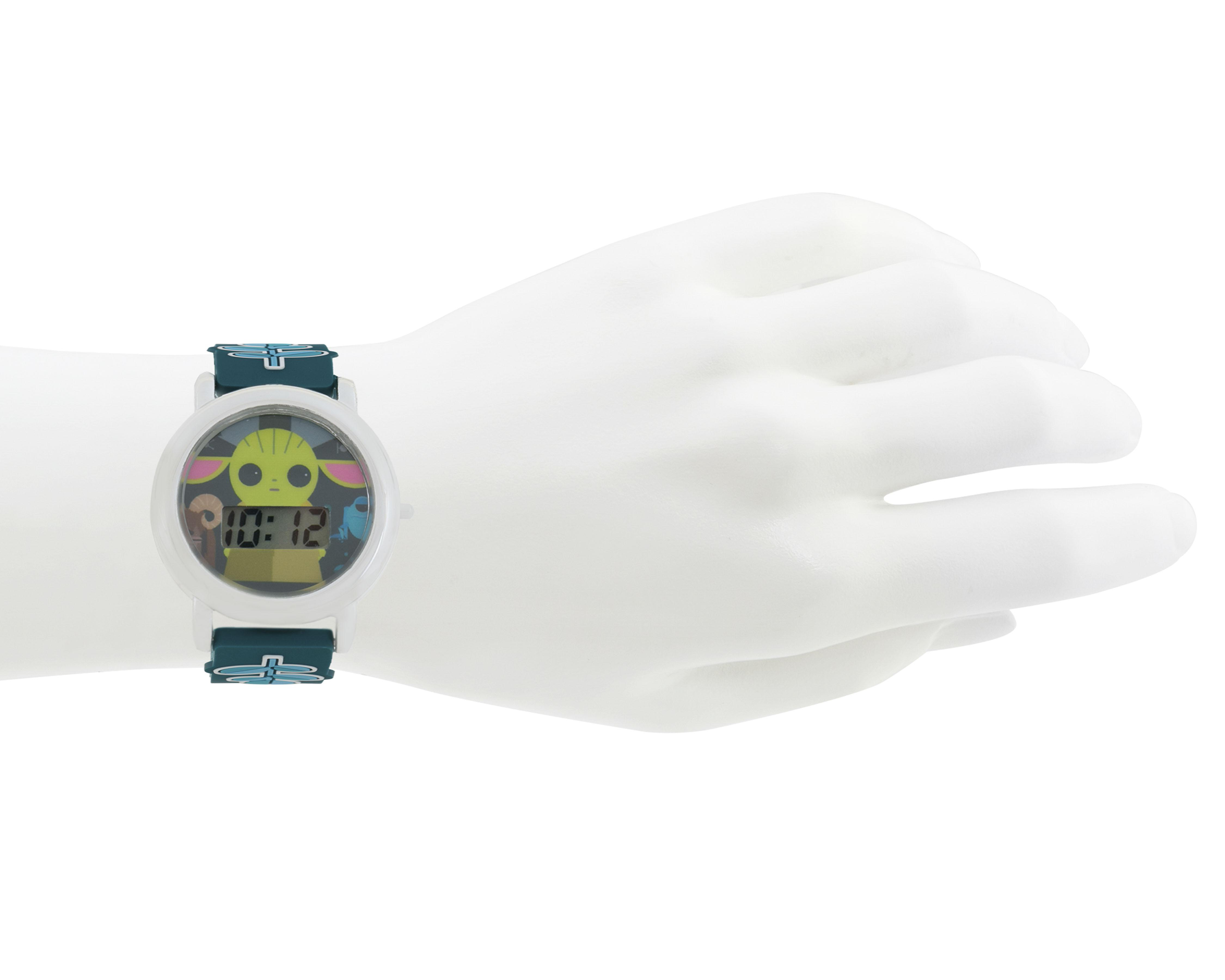 Foto 7 pulgar | Reloj para Niño Star Wars Baby Yoda Azul con Pulseras