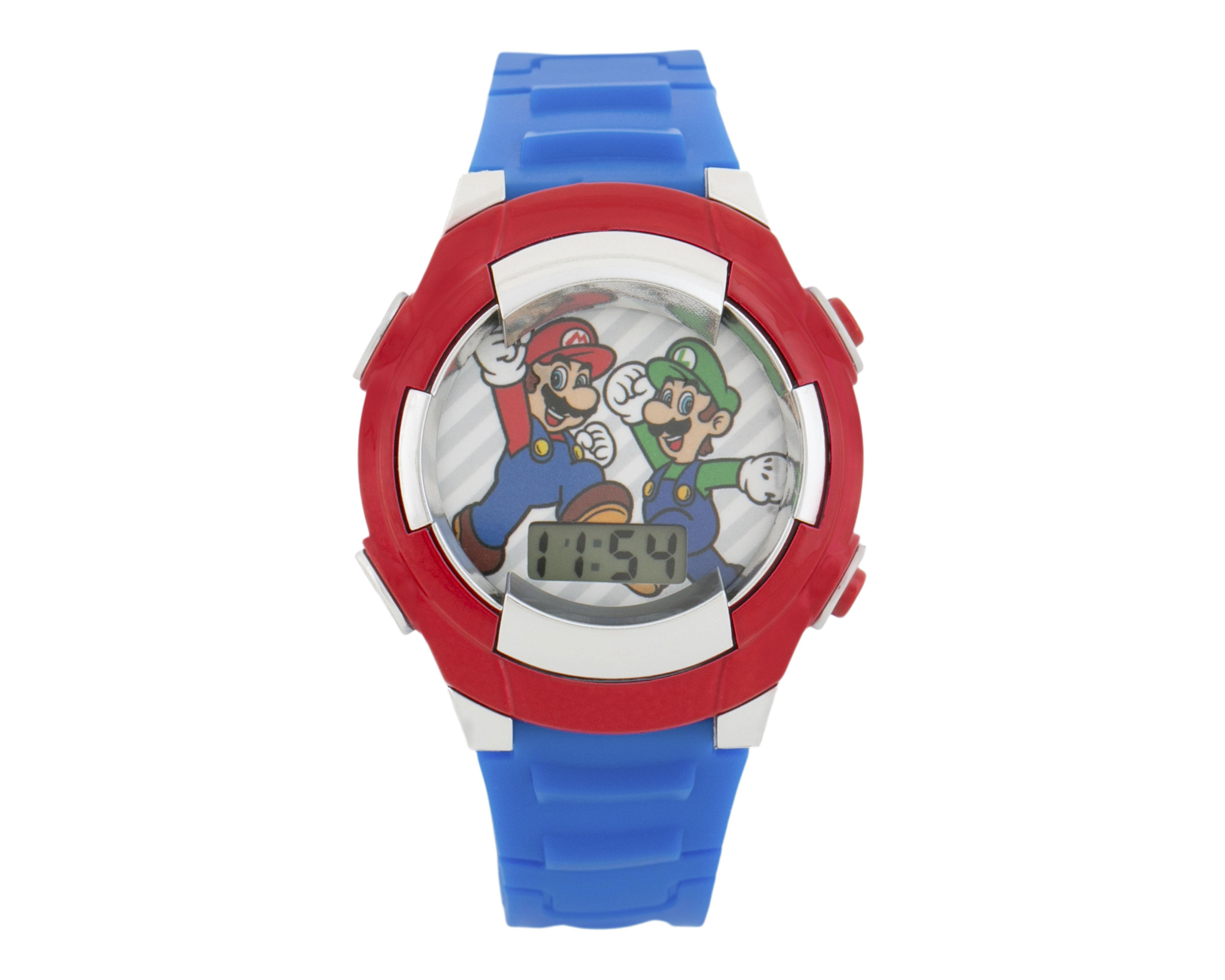 Foto 2 pulgar | Reloj para Niño  Super Mario GSM4257RO