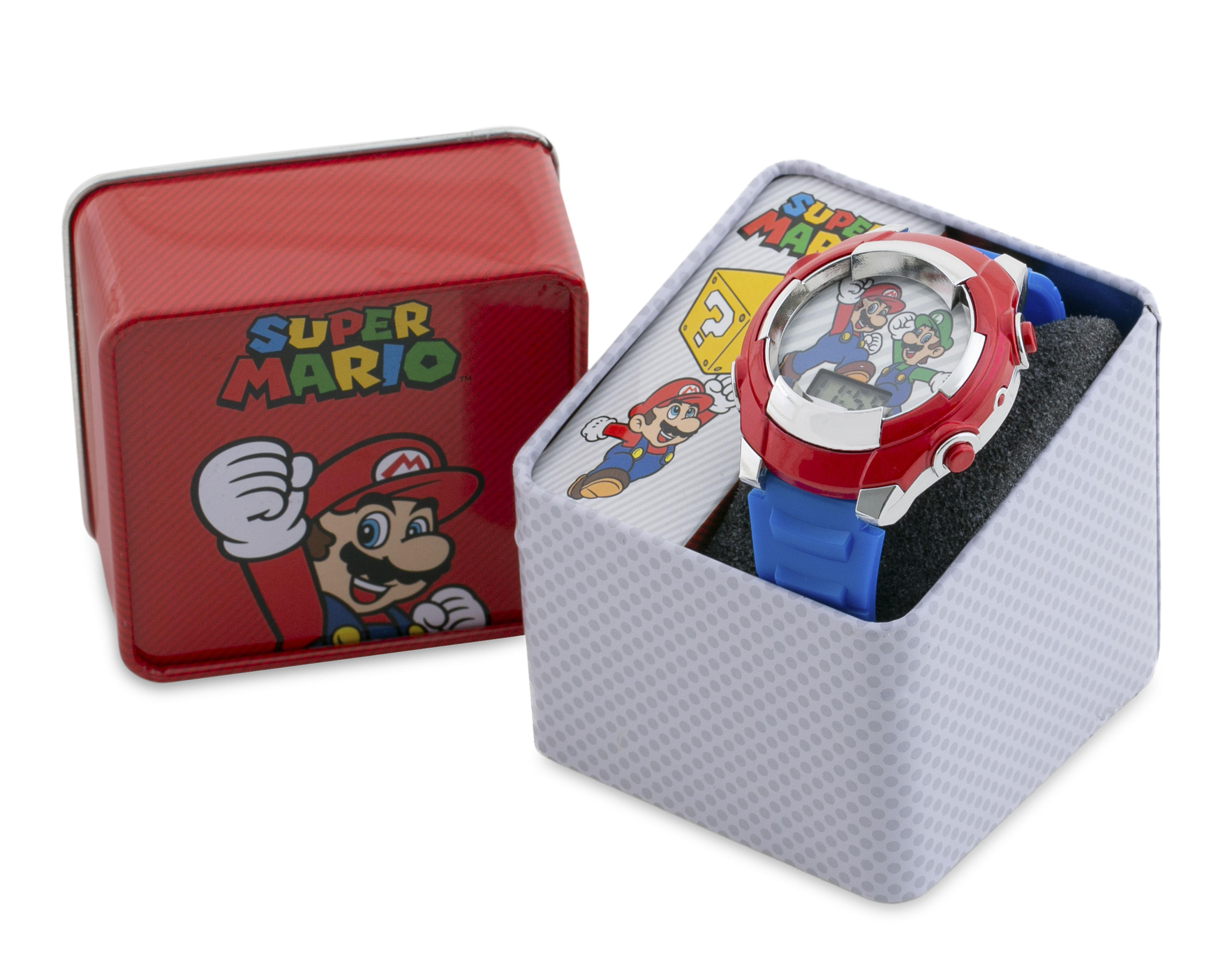 Foto 5 pulgar | Reloj para Niño  Super Mario GSM4257RO