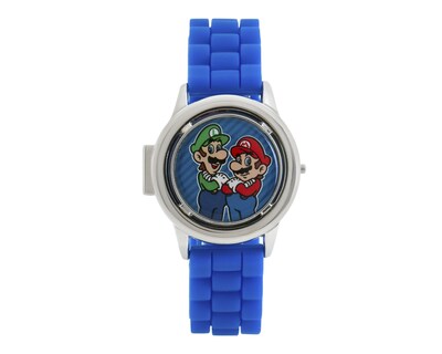 Foto 1 | Reloj para Niño Super Mario Azul GSM4193RO