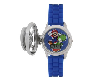 Foto 2 | Reloj para Niño Super Mario Azul GSM4193RO