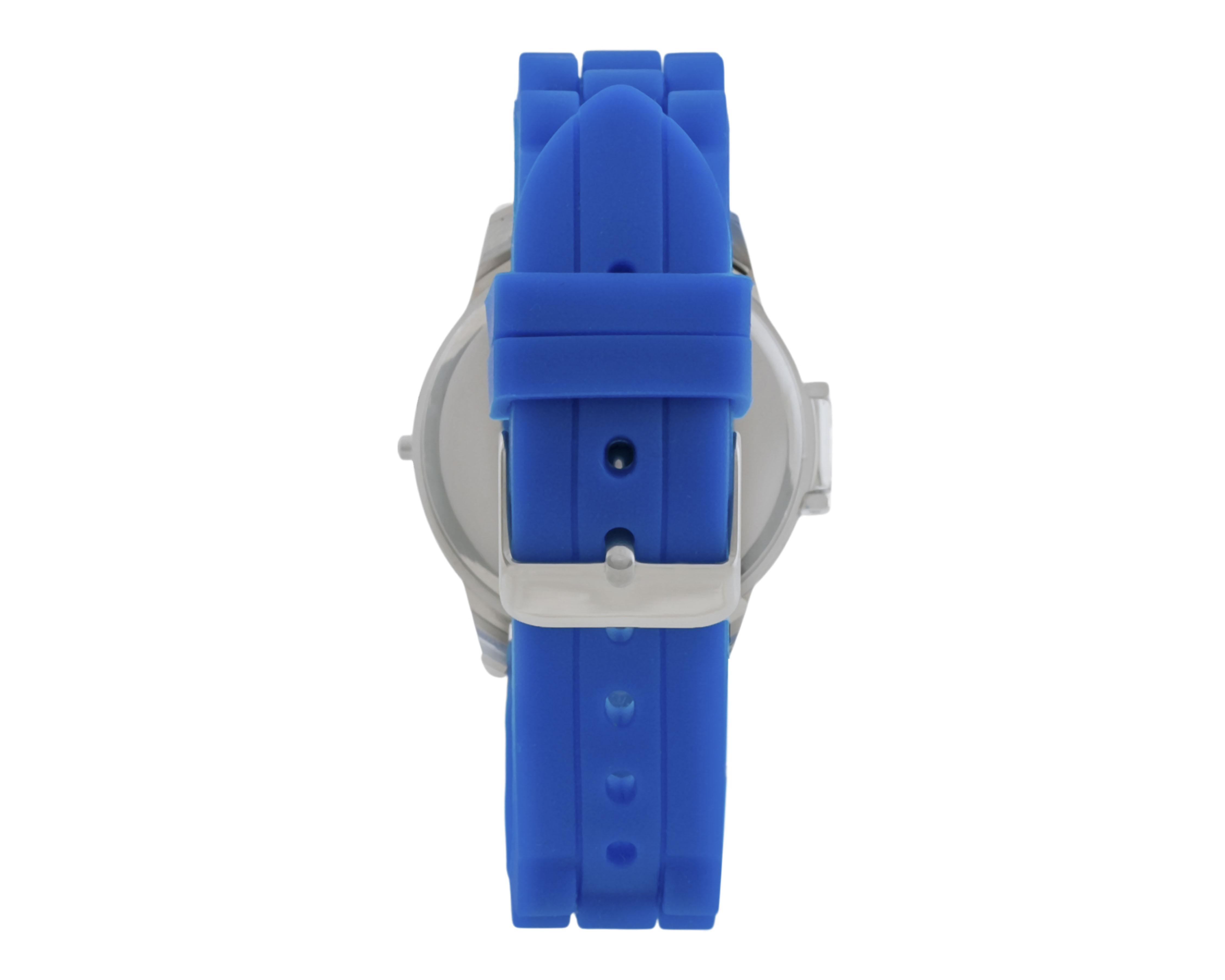 Foto 6 pulgar | Reloj para Niño Super Mario Azul GSM4193RO