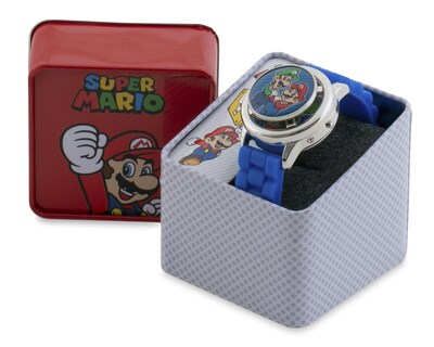 Foto 6 | Reloj para Niño Super Mario Azul GSM4193RO