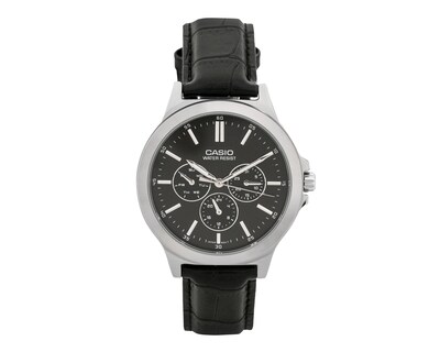 Foto 1 | Reloj para Hombre Casio Negro MTP-V300L-1ACF